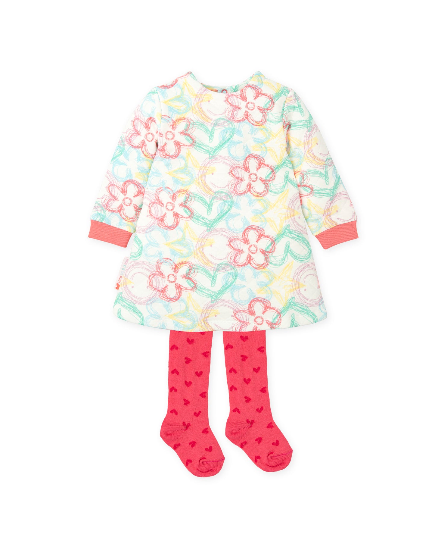 Agatha Ruiz De La Prada Drawing Dress with Tights