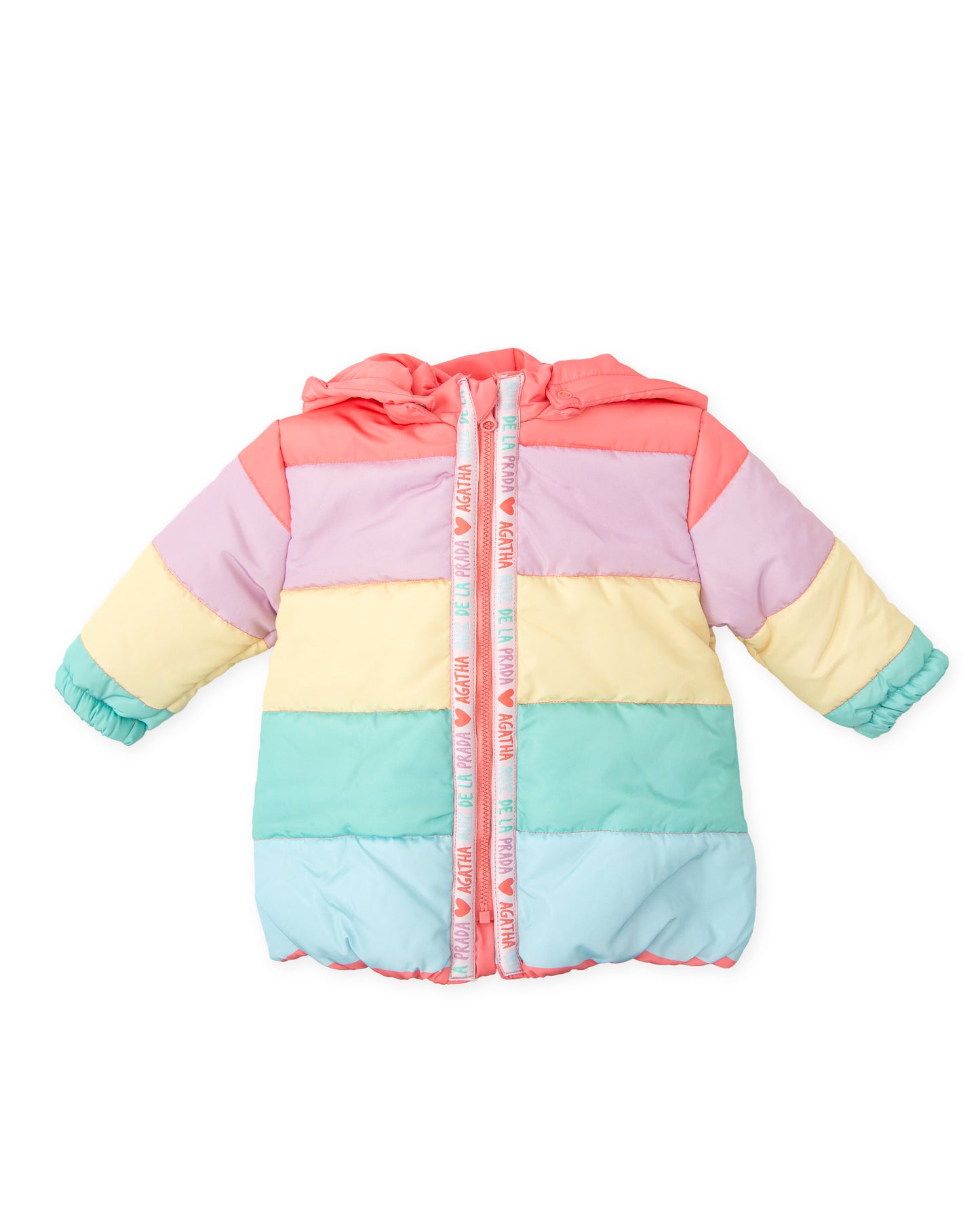 Agatha Ruiz De La Prada Pastel Stripe Coat