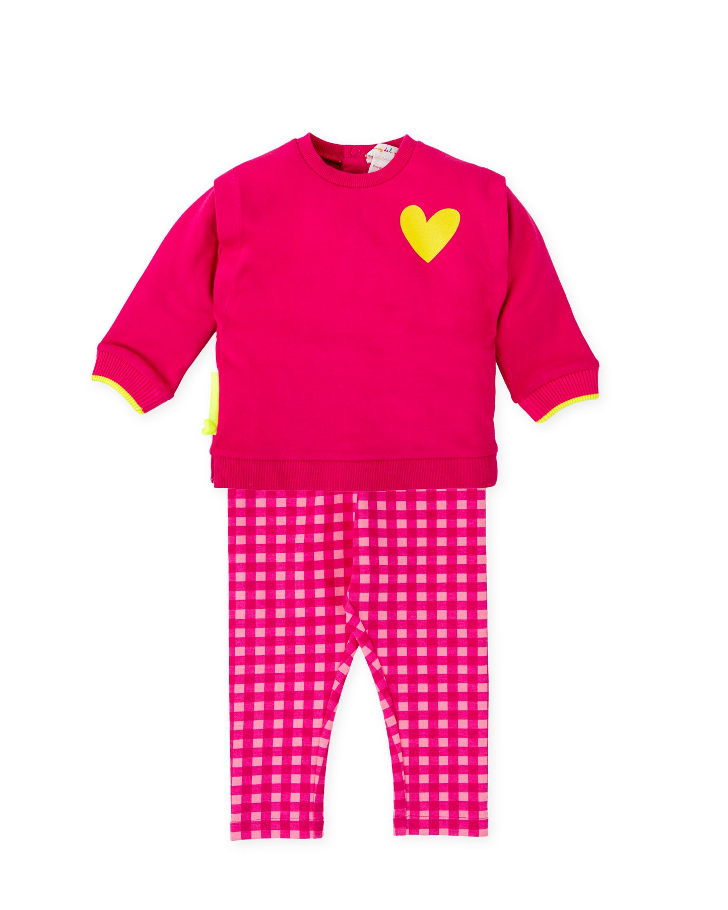 Agatha Ruiz De La Prada Fuscia Check Legging Set