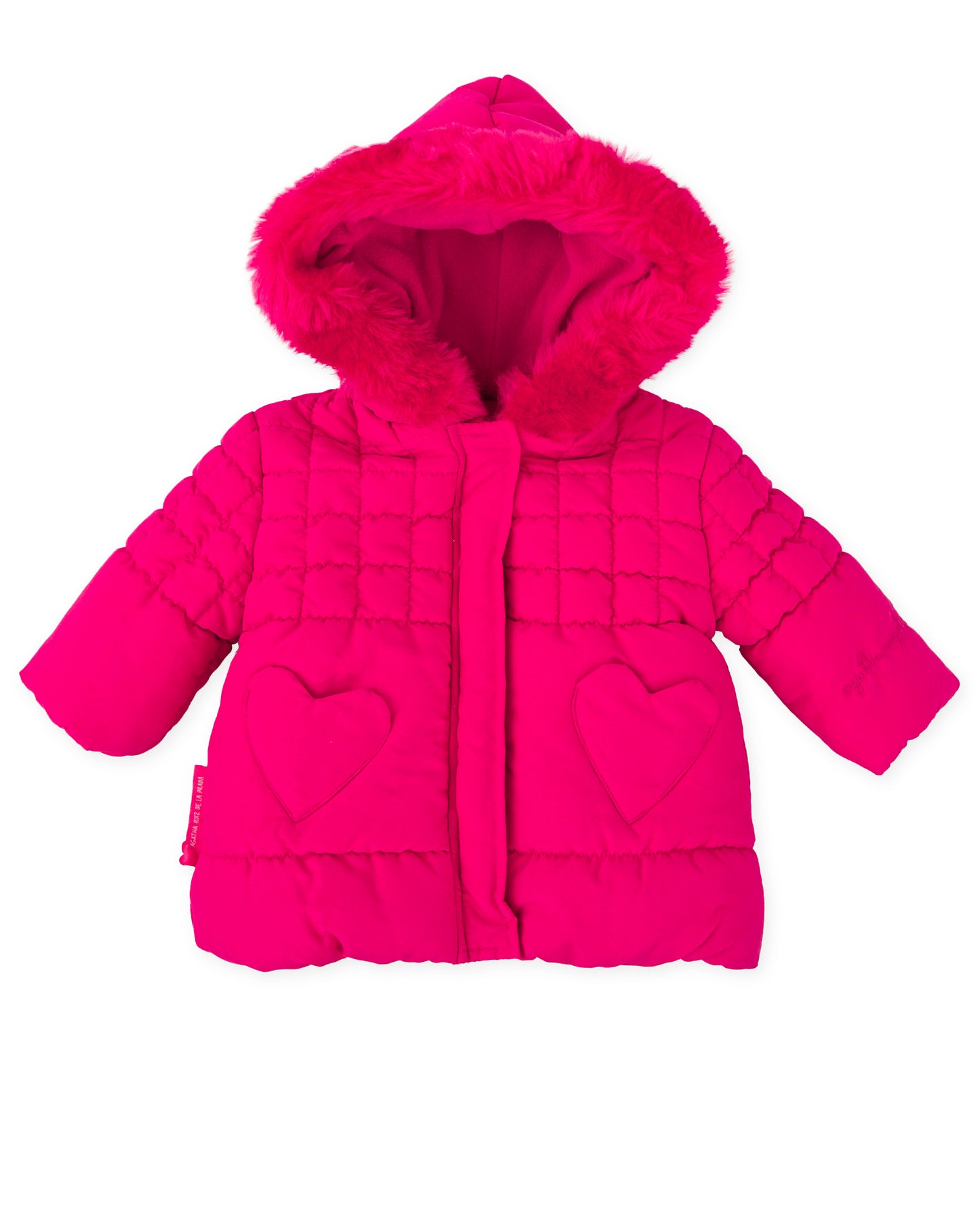 Agatha Ruiz De La Prada Fuscia Hooded Coat