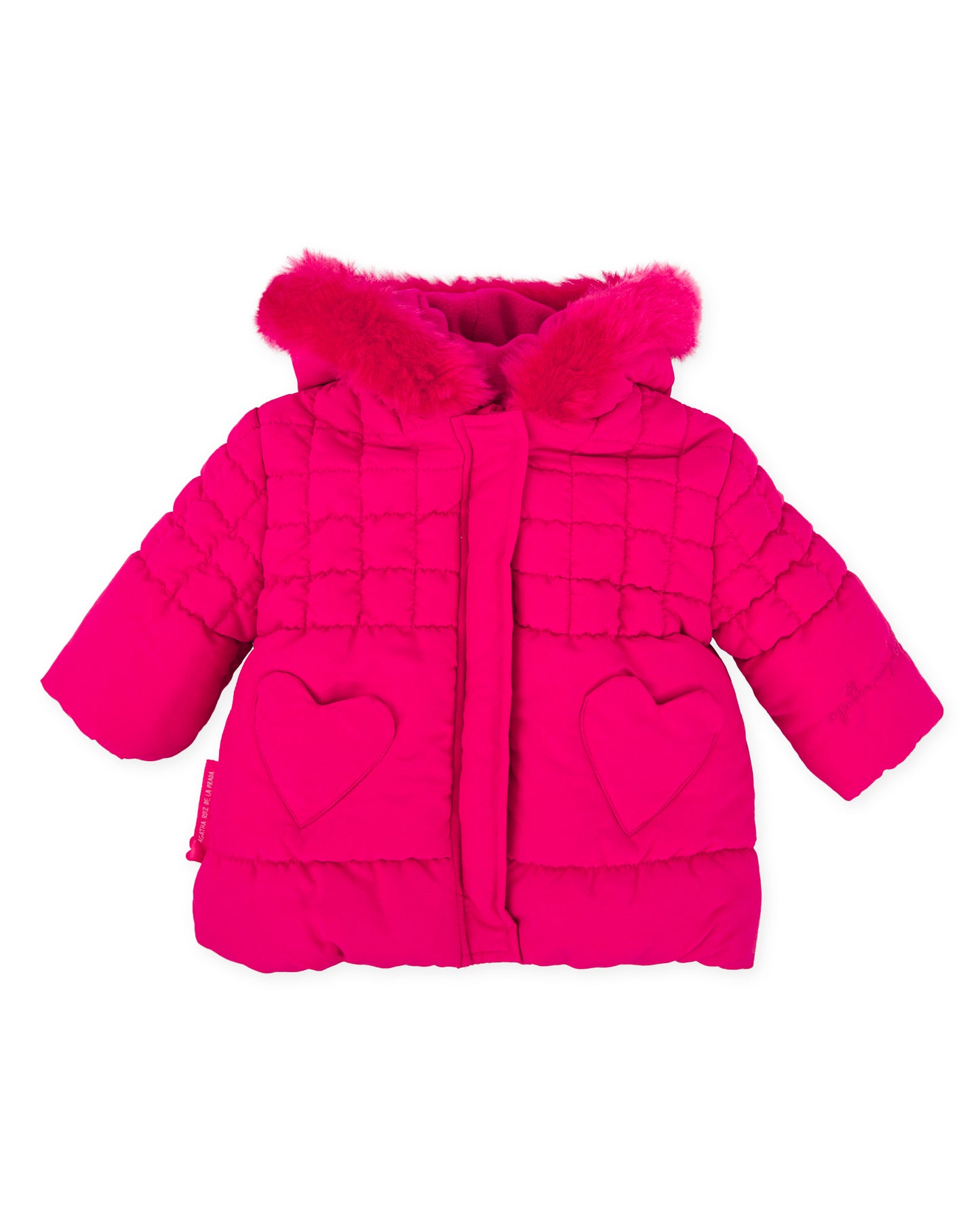 Agatha Ruiz De La Prada Fuscia Hooded Coat