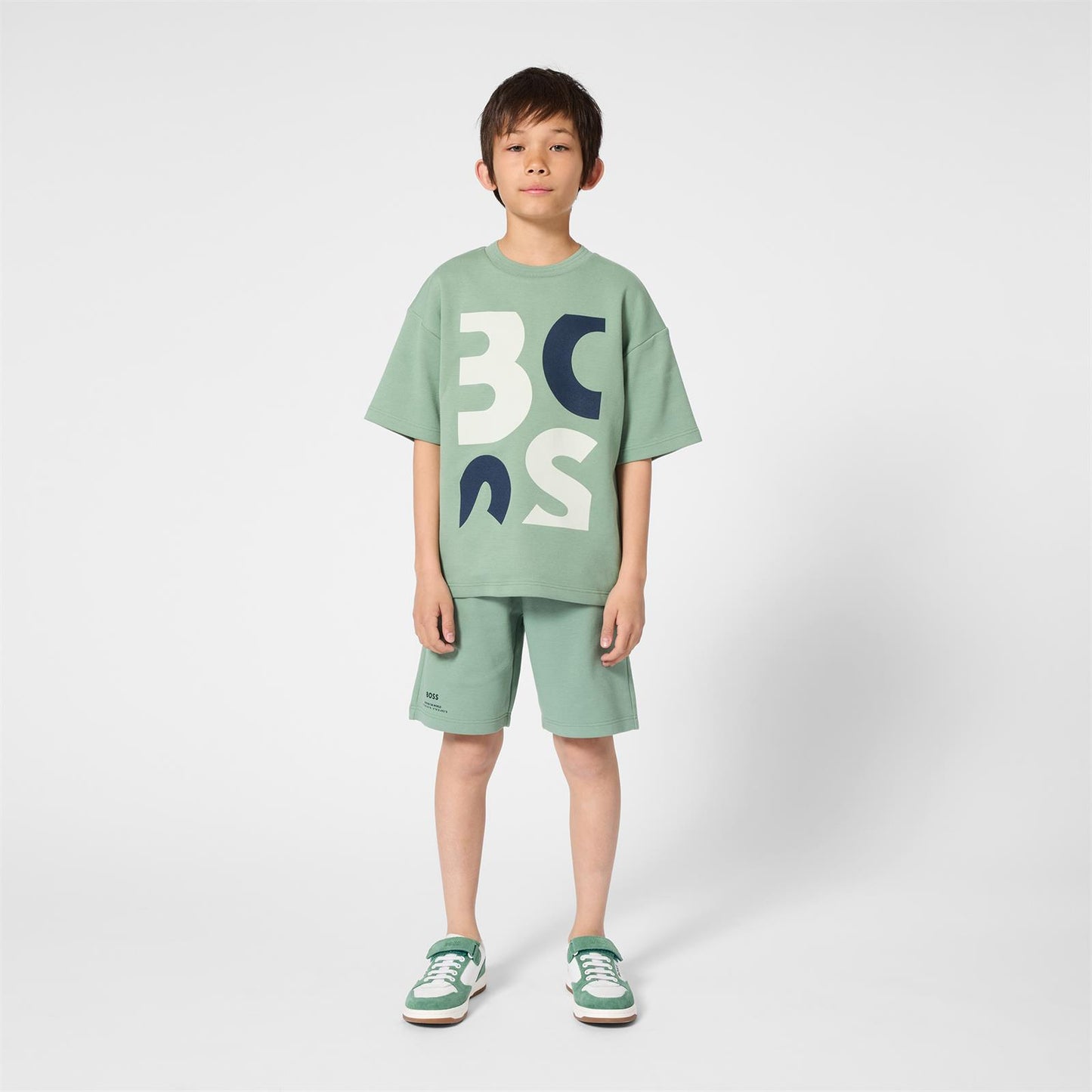 BOSS Green Logo Short Set
