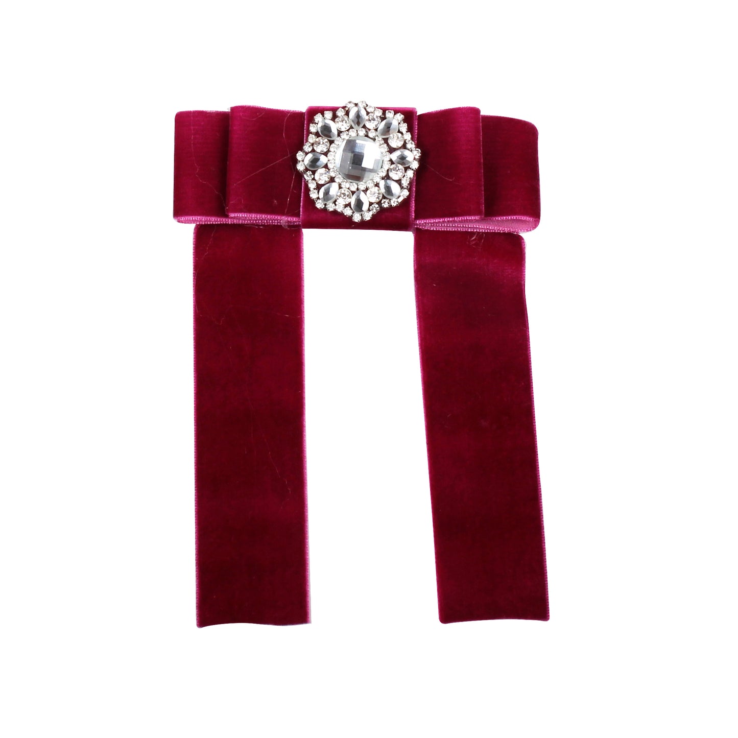Naxos Plum Velvet Hairbow