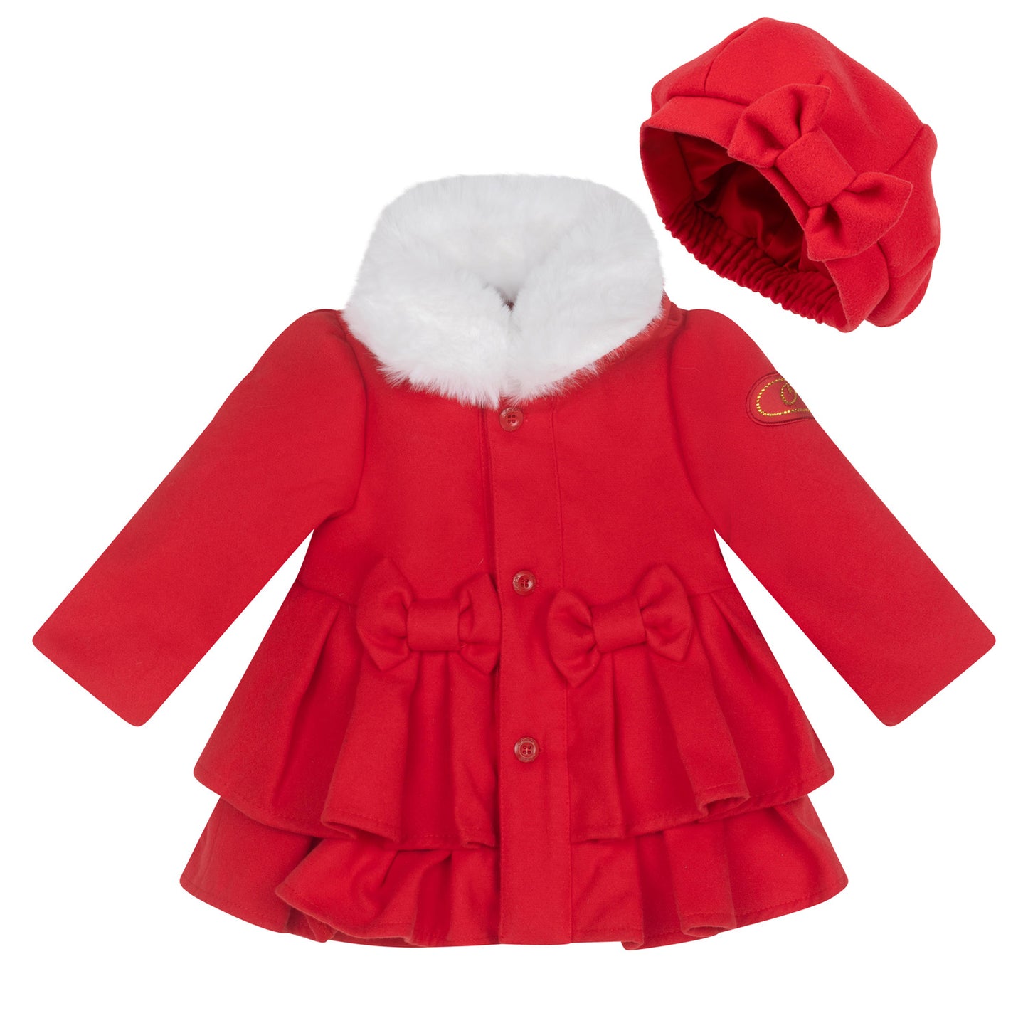 Little A Harper Coat & Beret