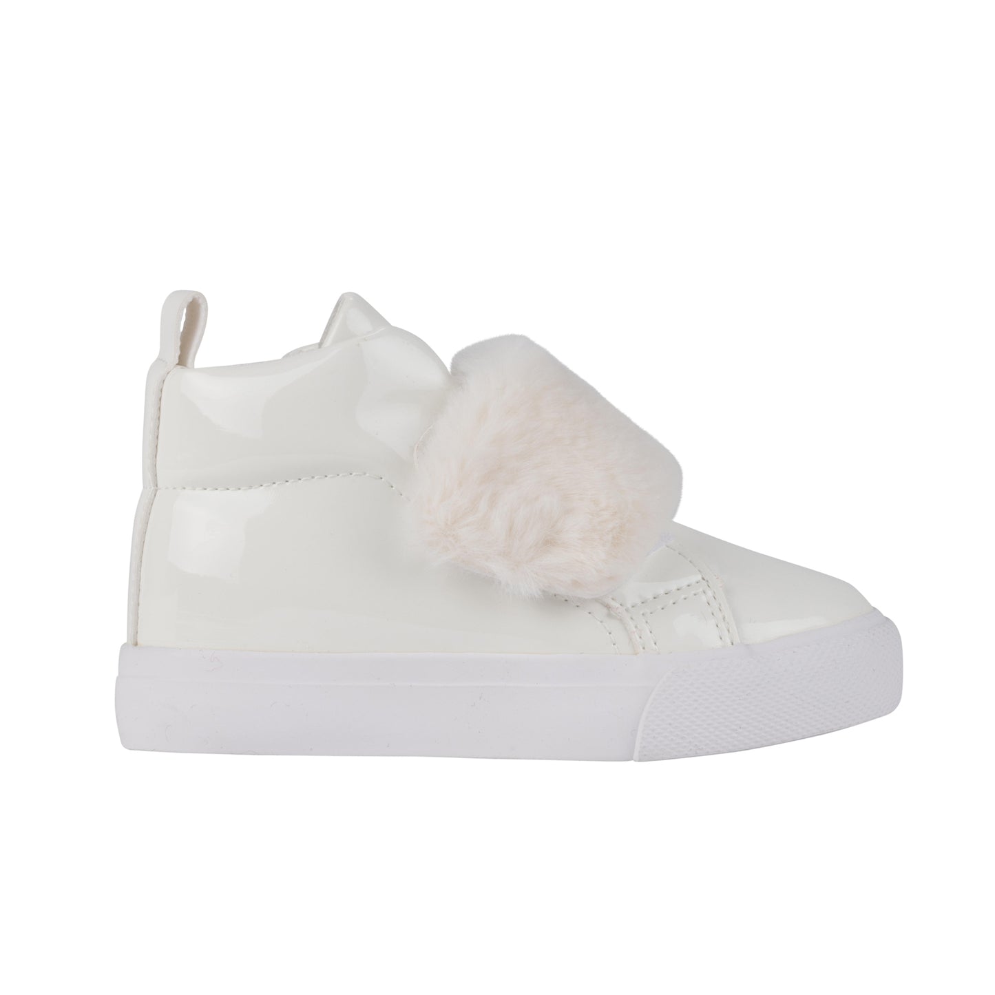 Little A Furever White Hi Tops
