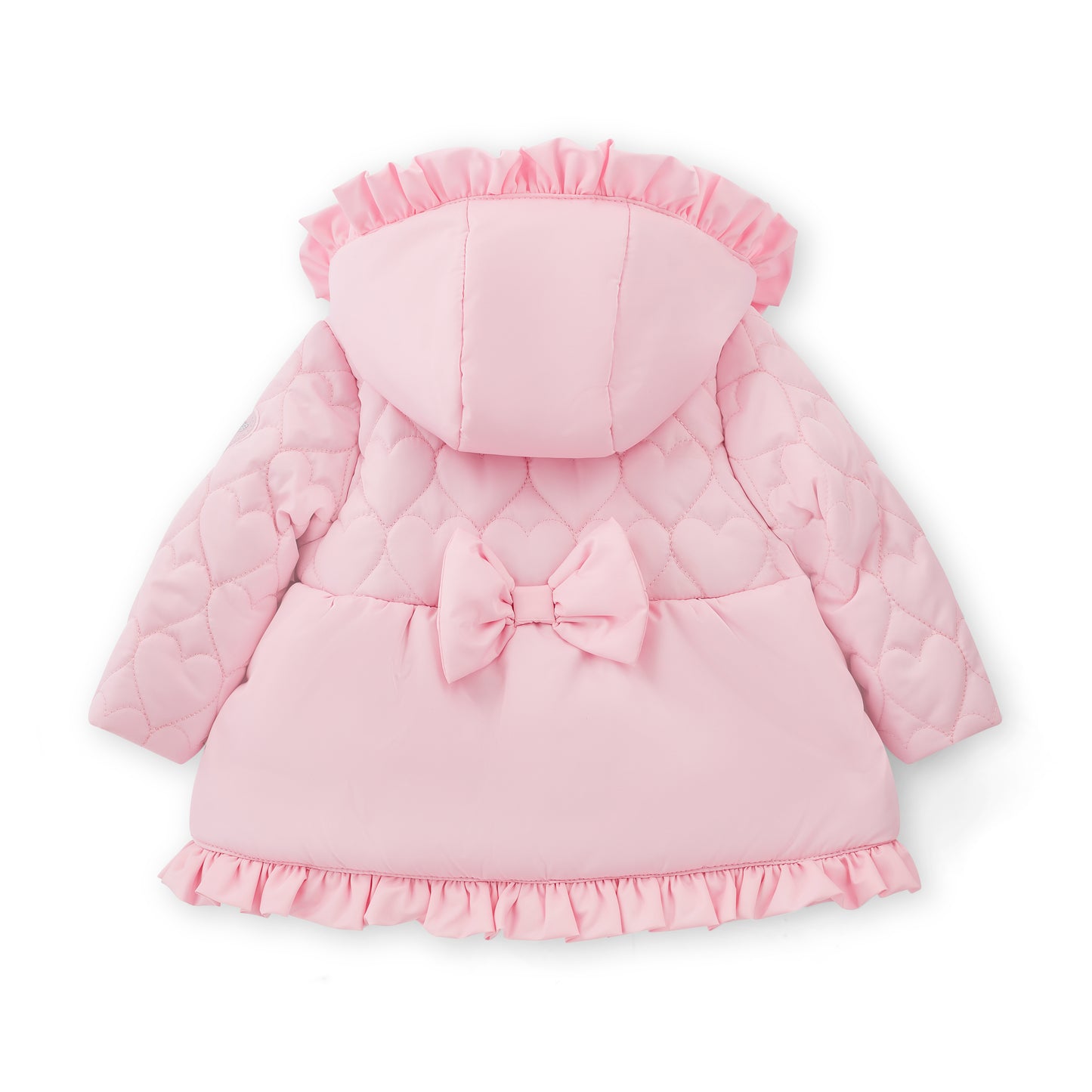 Little A Kaia Pink Heart Coat