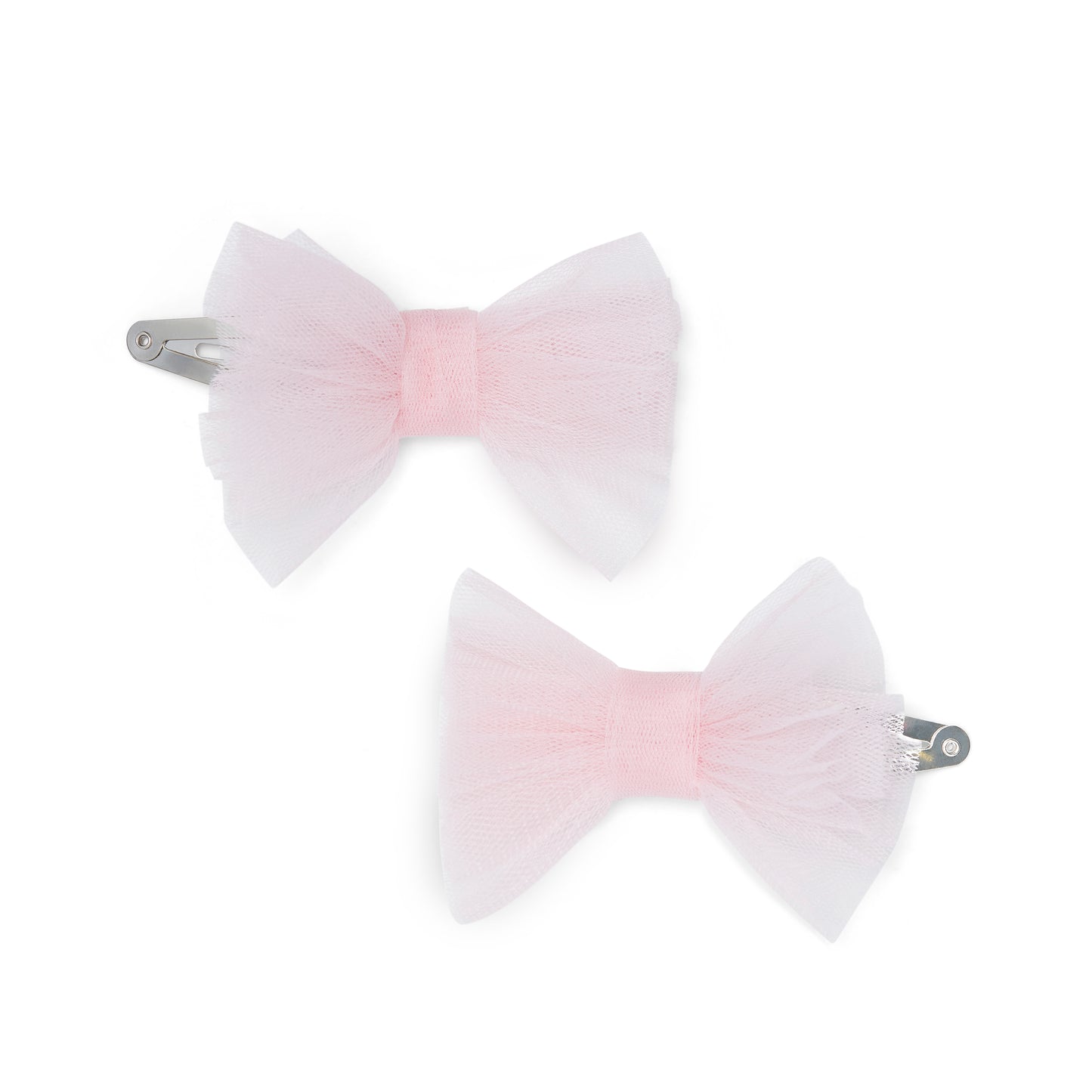 Little A Kaylee Pink Tulle Hair Clips