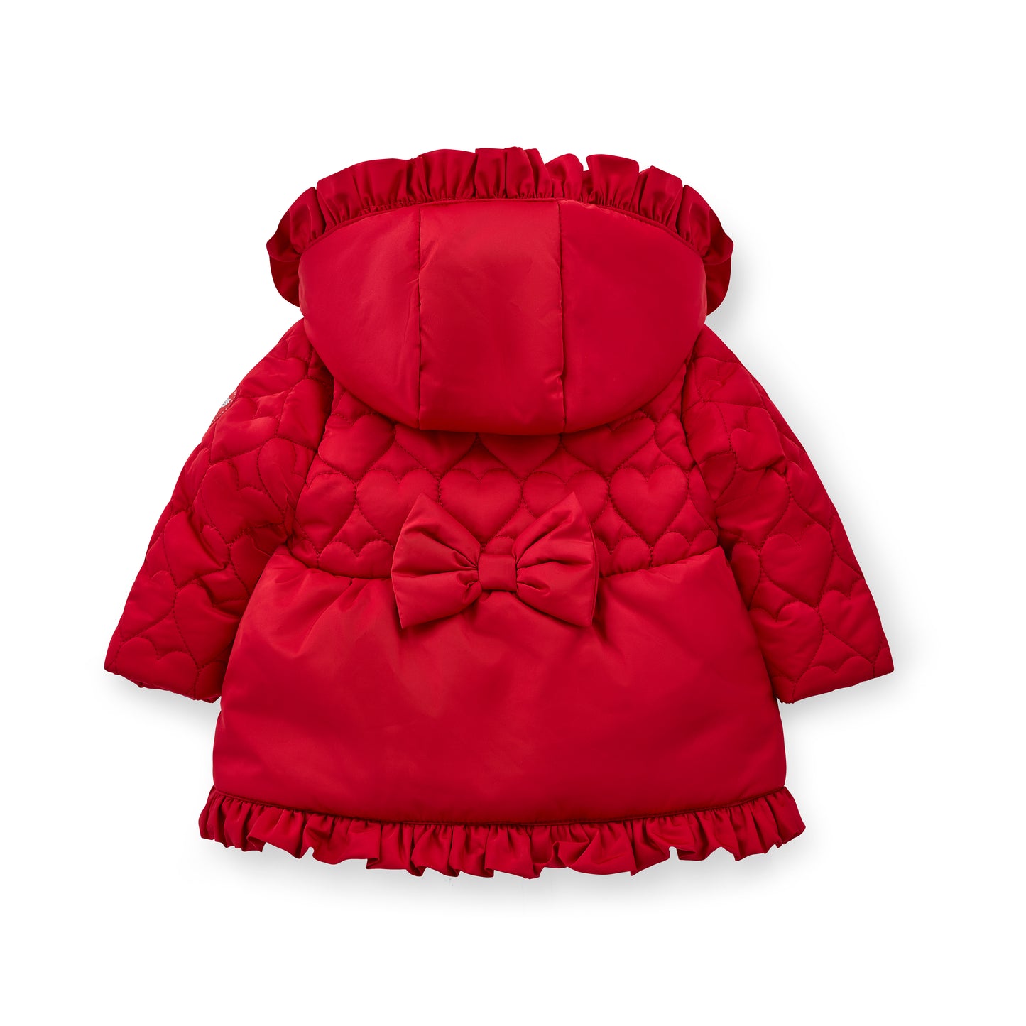 Little A Kaia Red Heart Coat