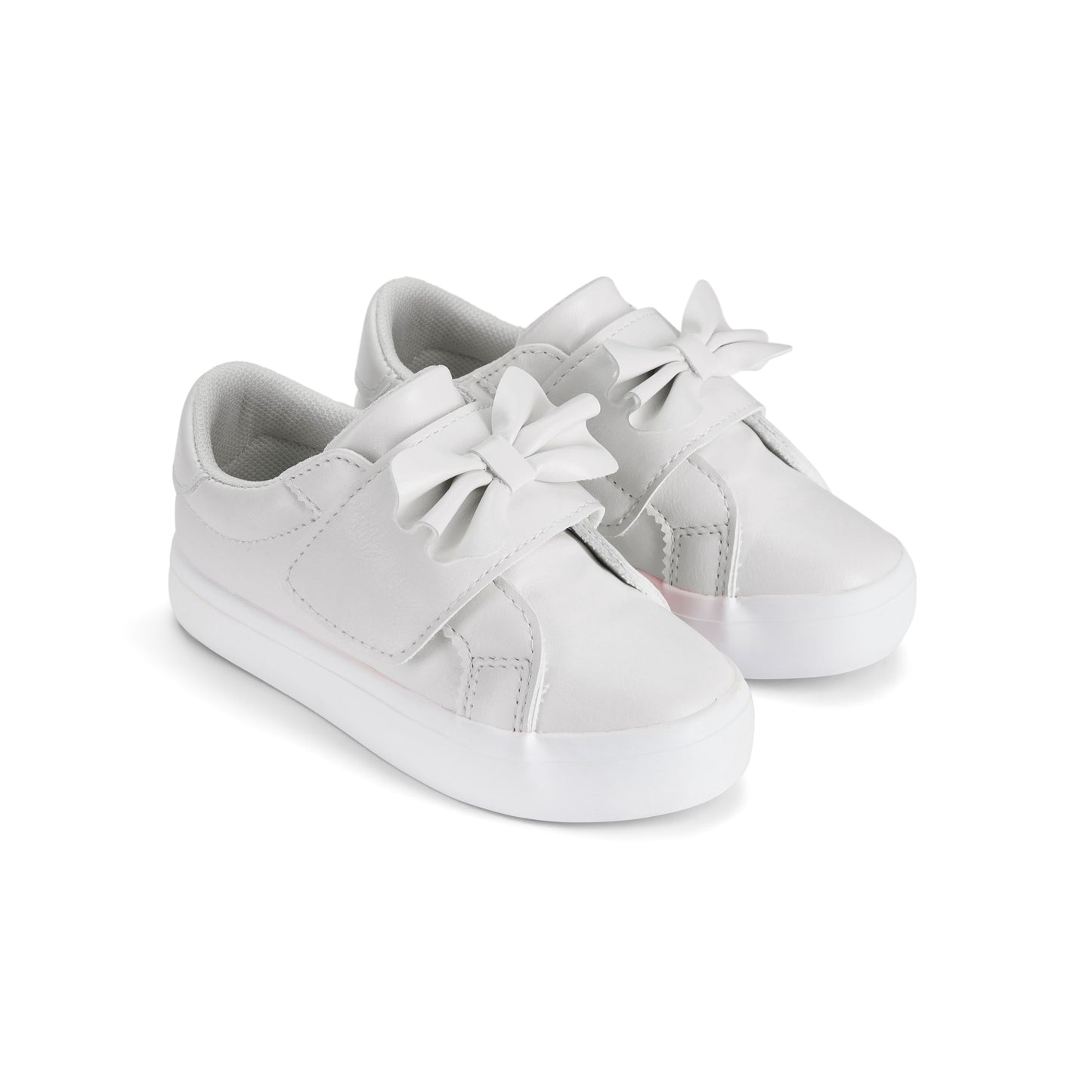 Little A Bowie White Shoes