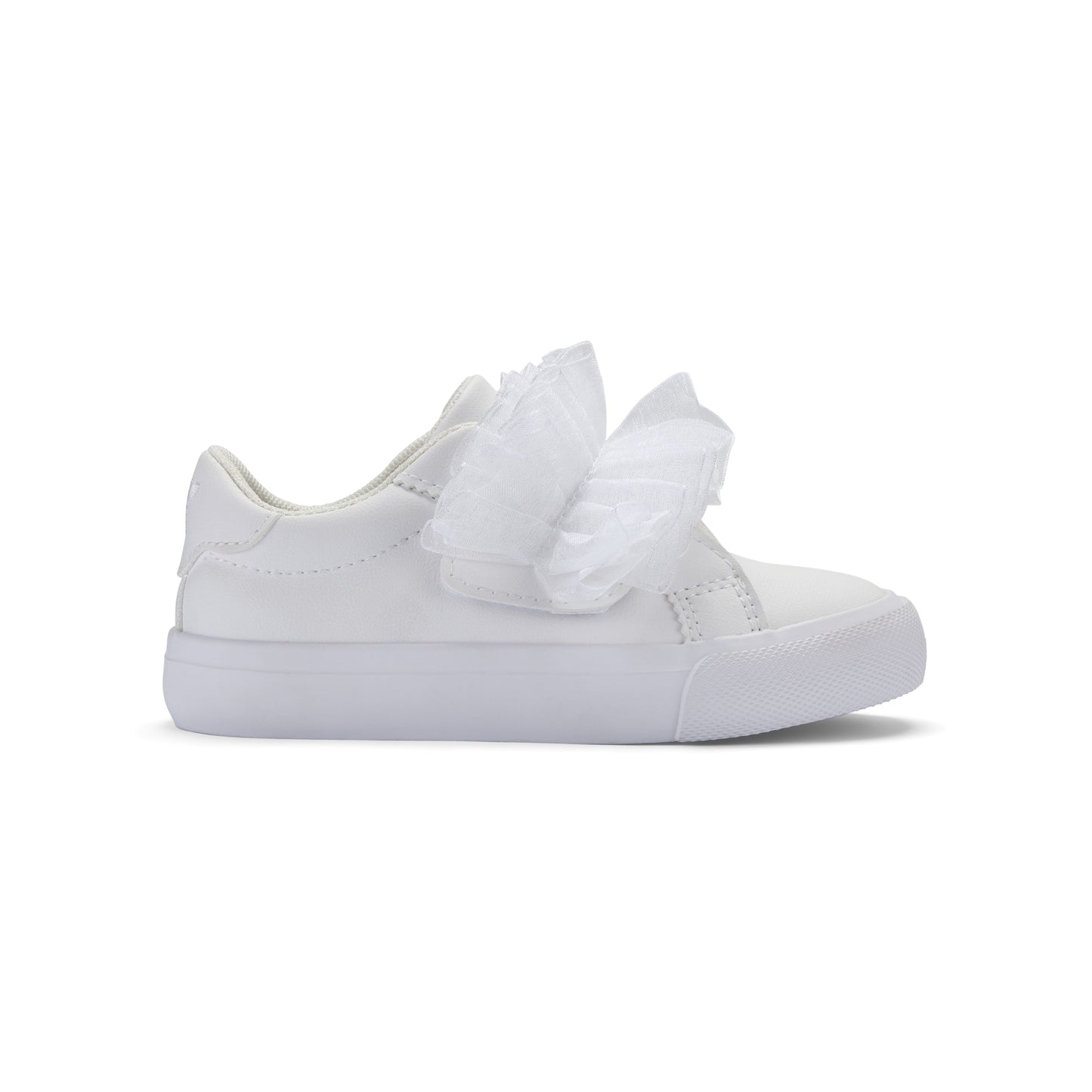 Little A Tully White Tulle Trainers