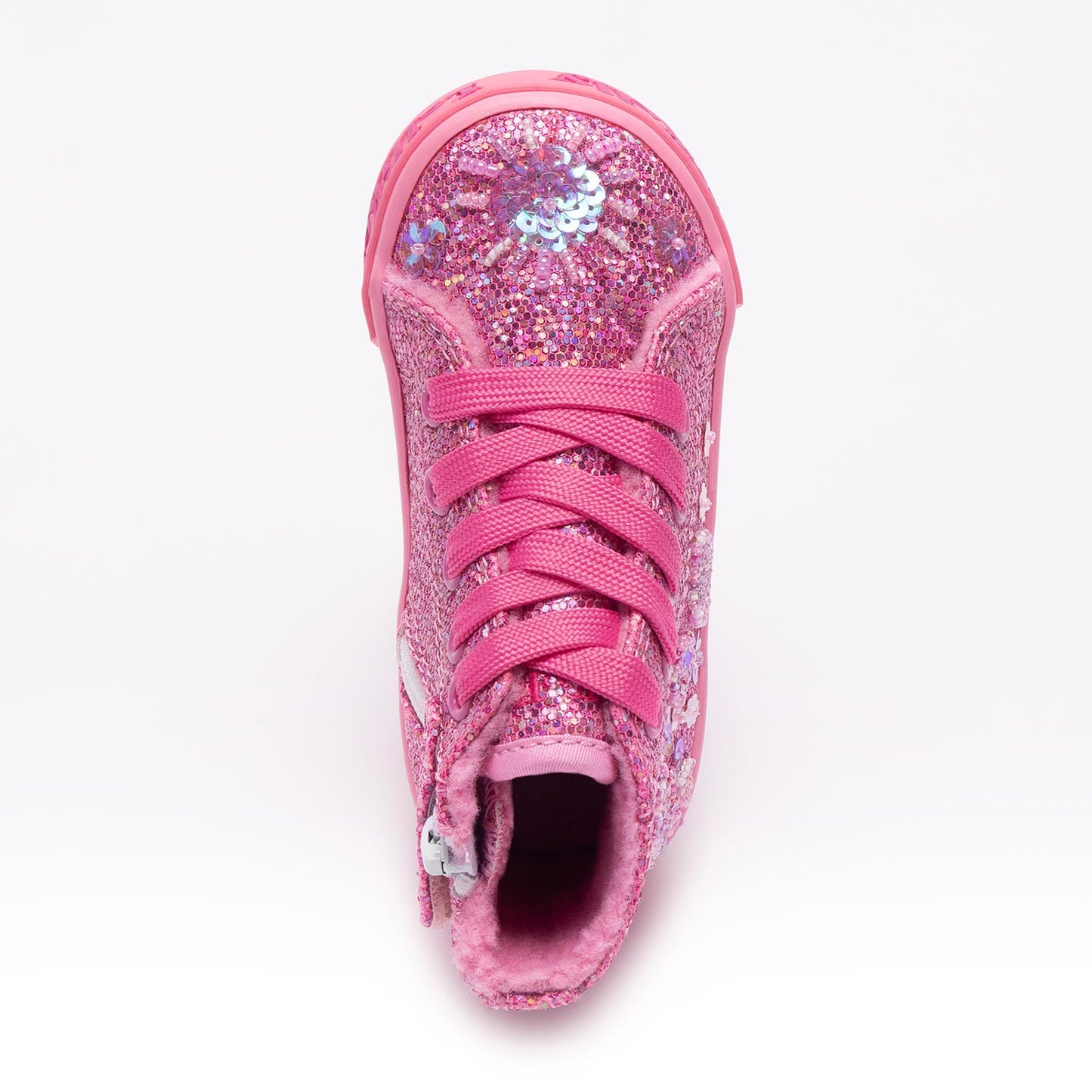 Lelli Kelly Dafne Pink Embellished Hi Tops