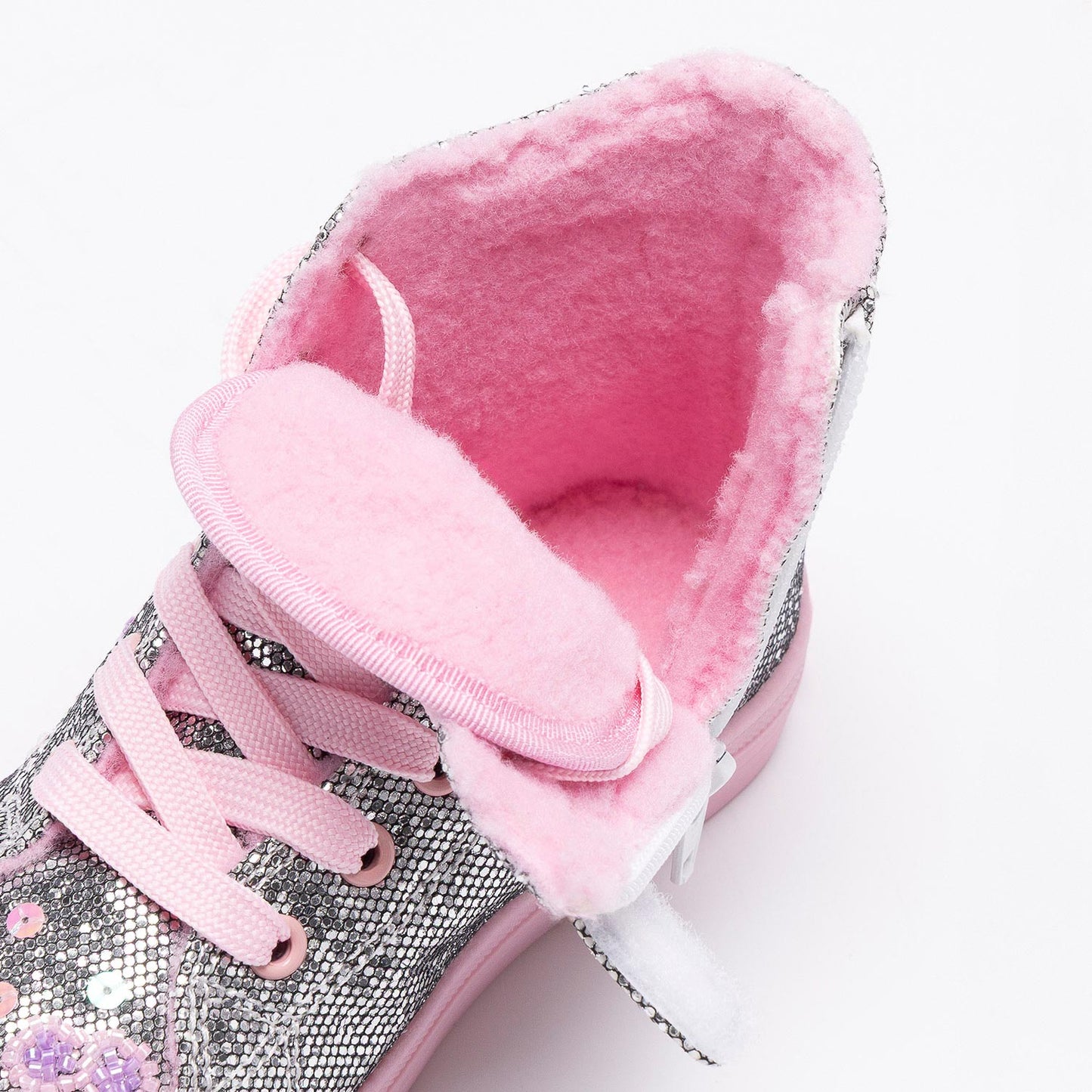 Lelli Kelly Taylor Silver Embellished Hi Tops
