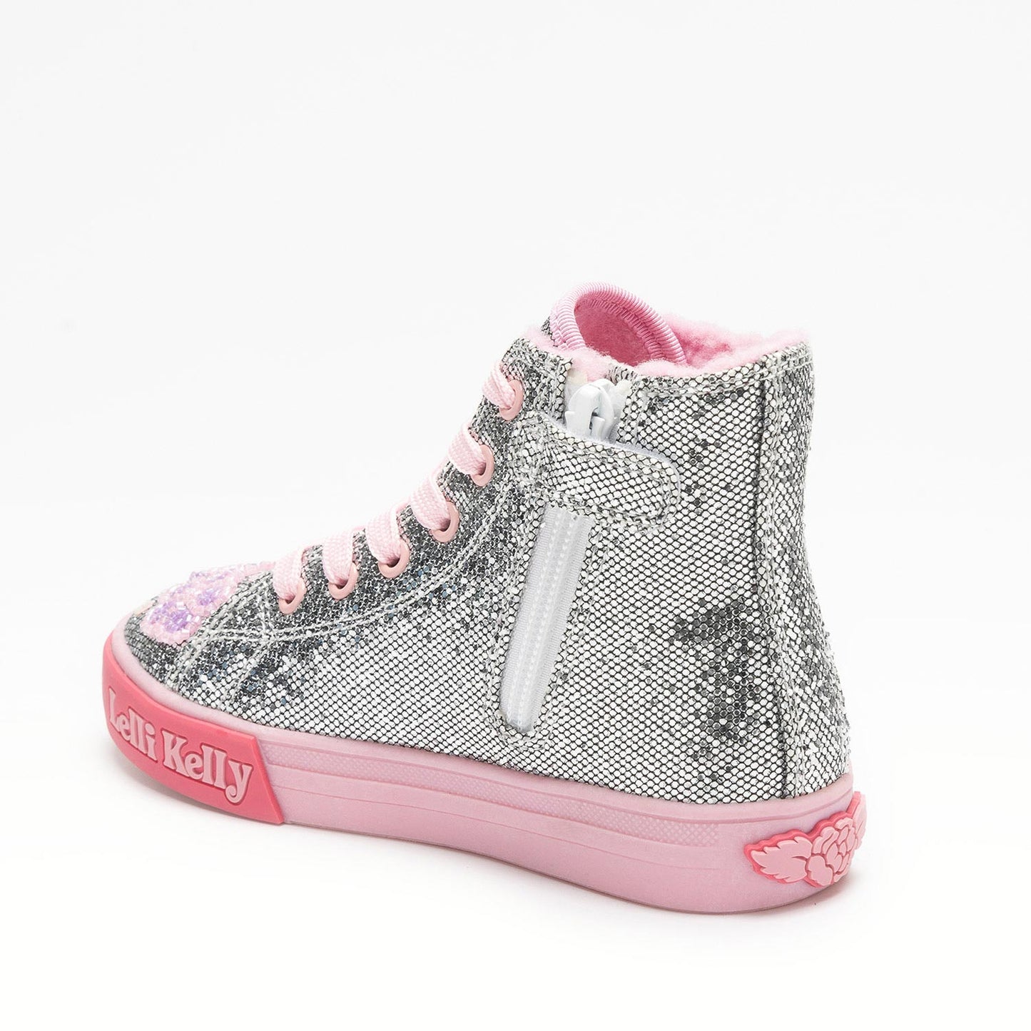 Lelli Kelly Taylor Silver Embellished Hi Tops