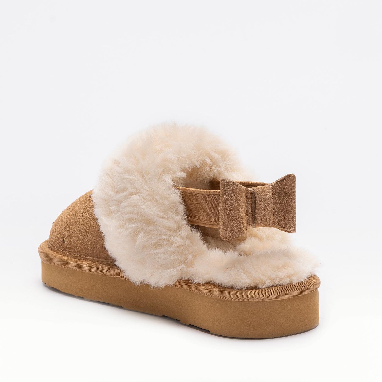 Lelli Kelly Sandra Chestnut Suede Diamante Slippers