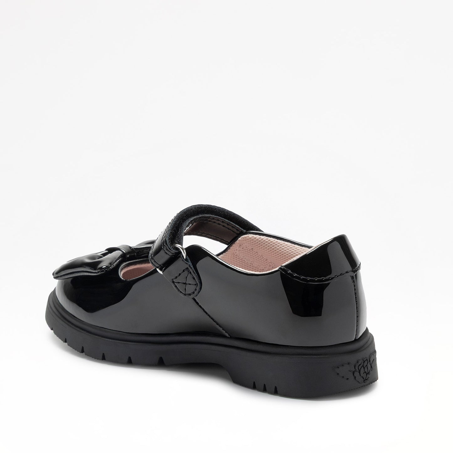 Lelli Kelly Billie Black Patent School Shoes 8907