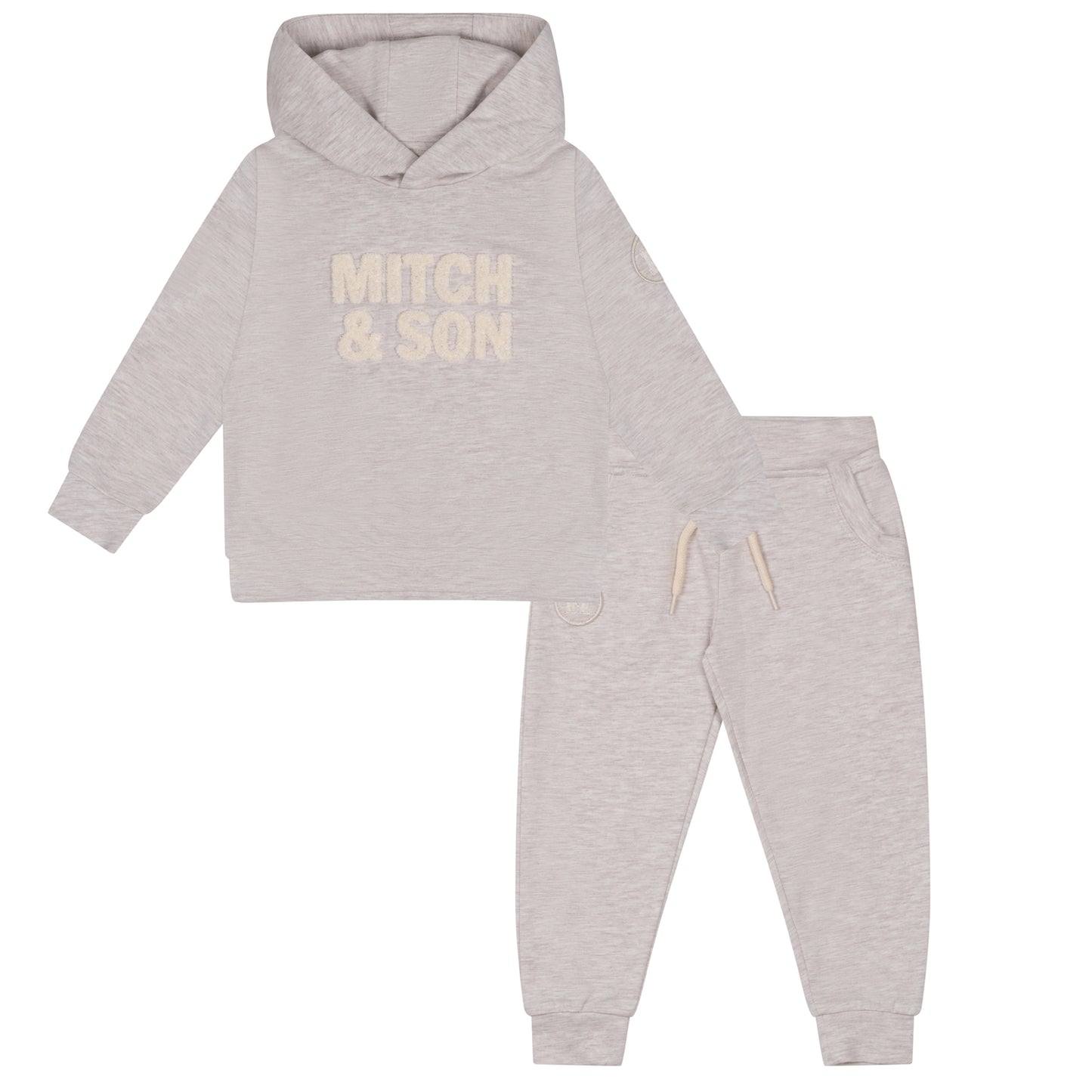 Mitch & Son Alex Beige Hood Tracksuit