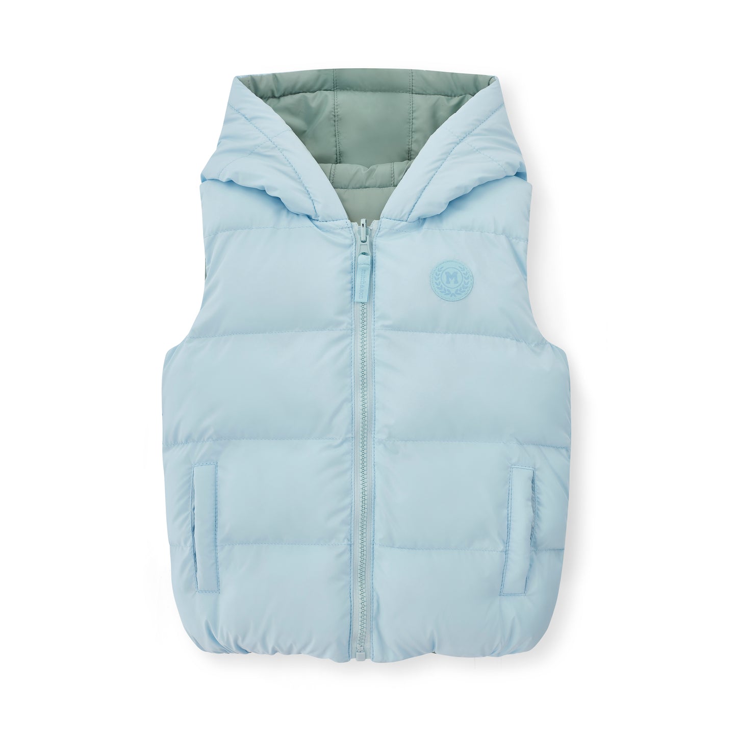 Mitch & Son James Blue Reversible Gilet
