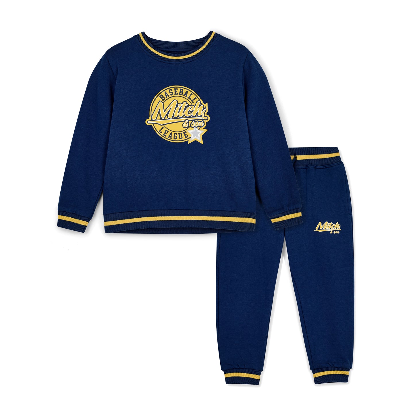 Mitch & Son King Navy Tracksuit