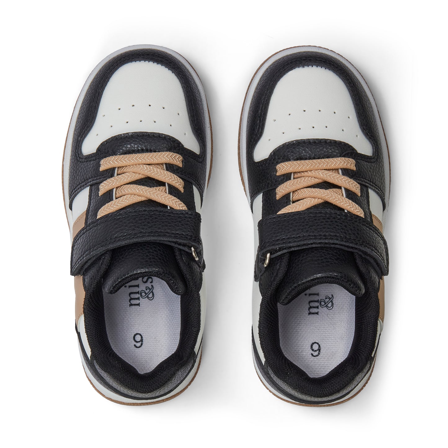 Mitch & Son Jump Low Black Trainers