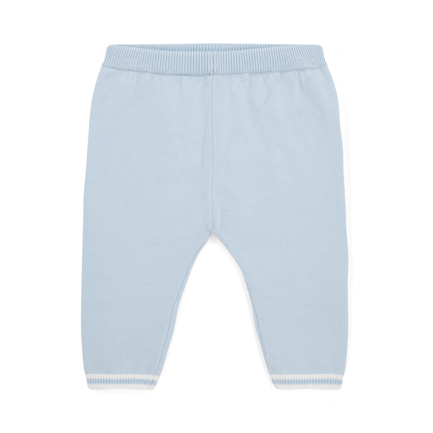 Mini Mitch Zion Blue Knitted Trouser Set