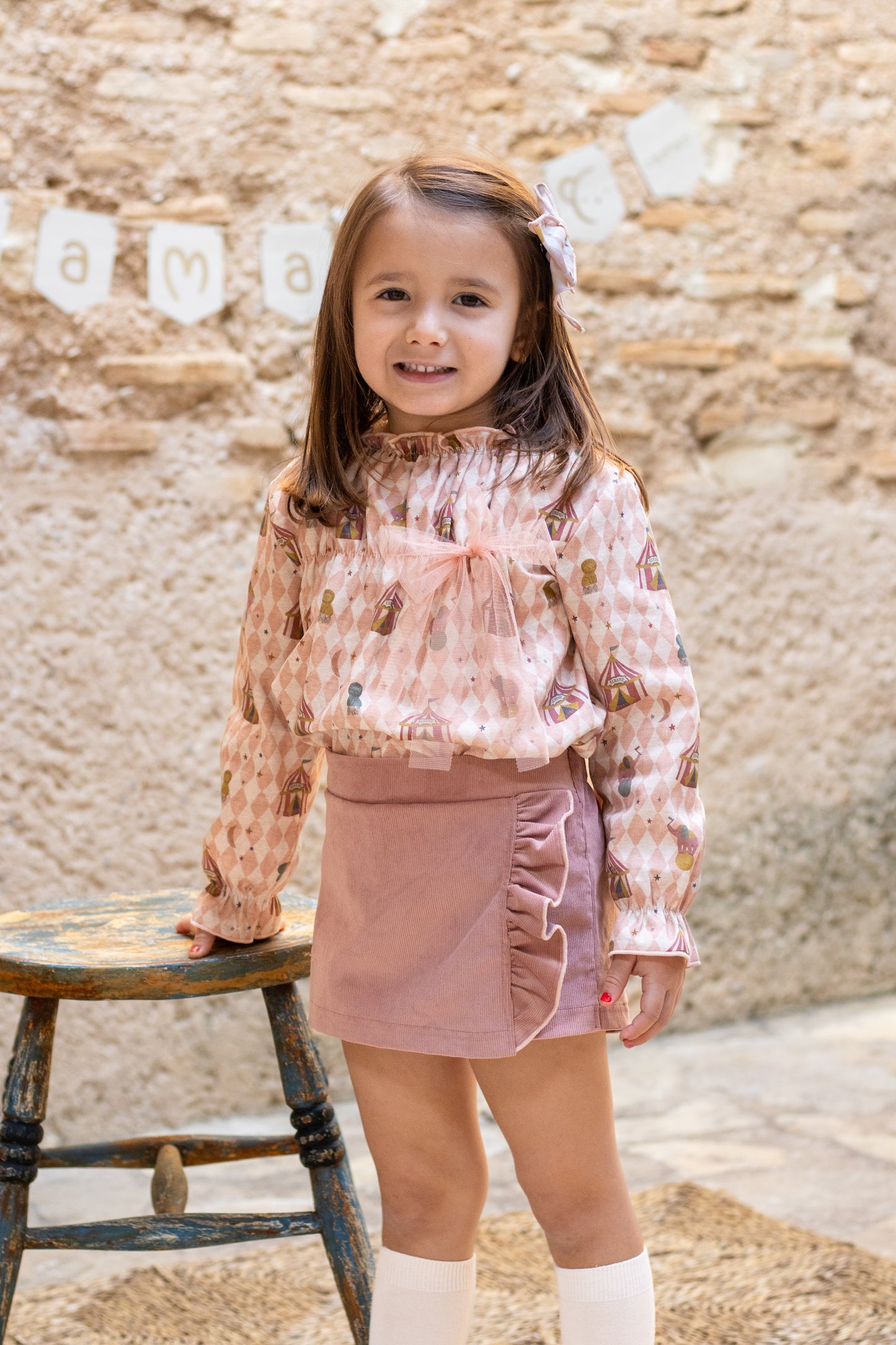 Calamaro Carousel Skort Set