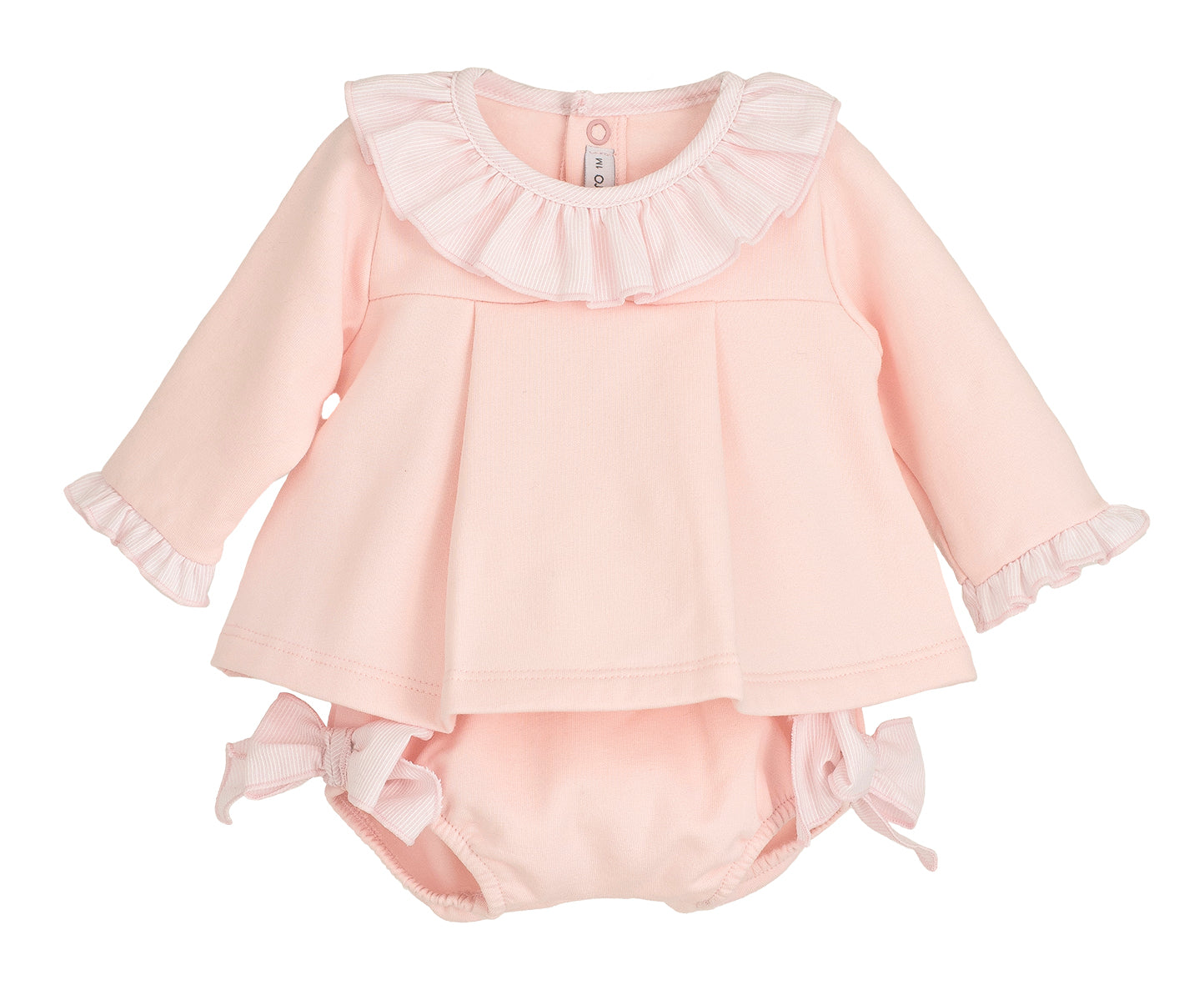 Calamaro Pink Frill Knicker Set
