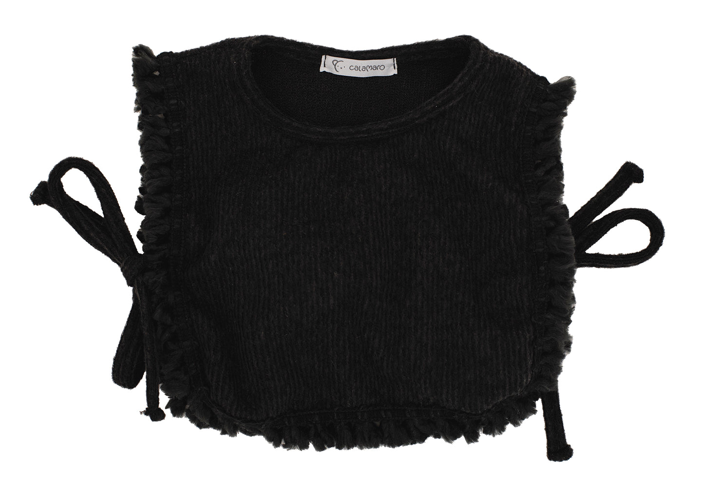 Calamaro Black Knit 3pc Short Set