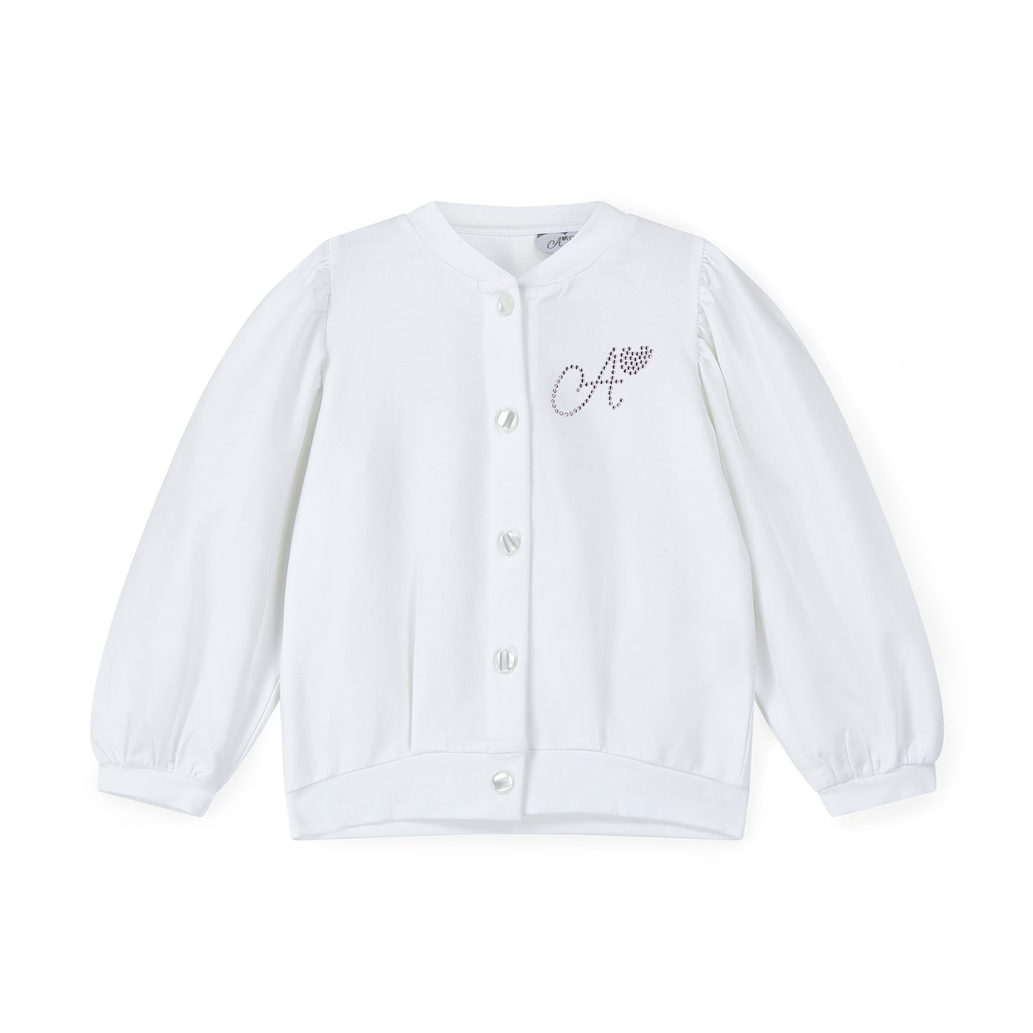 A Dee Carrie White Cardigan