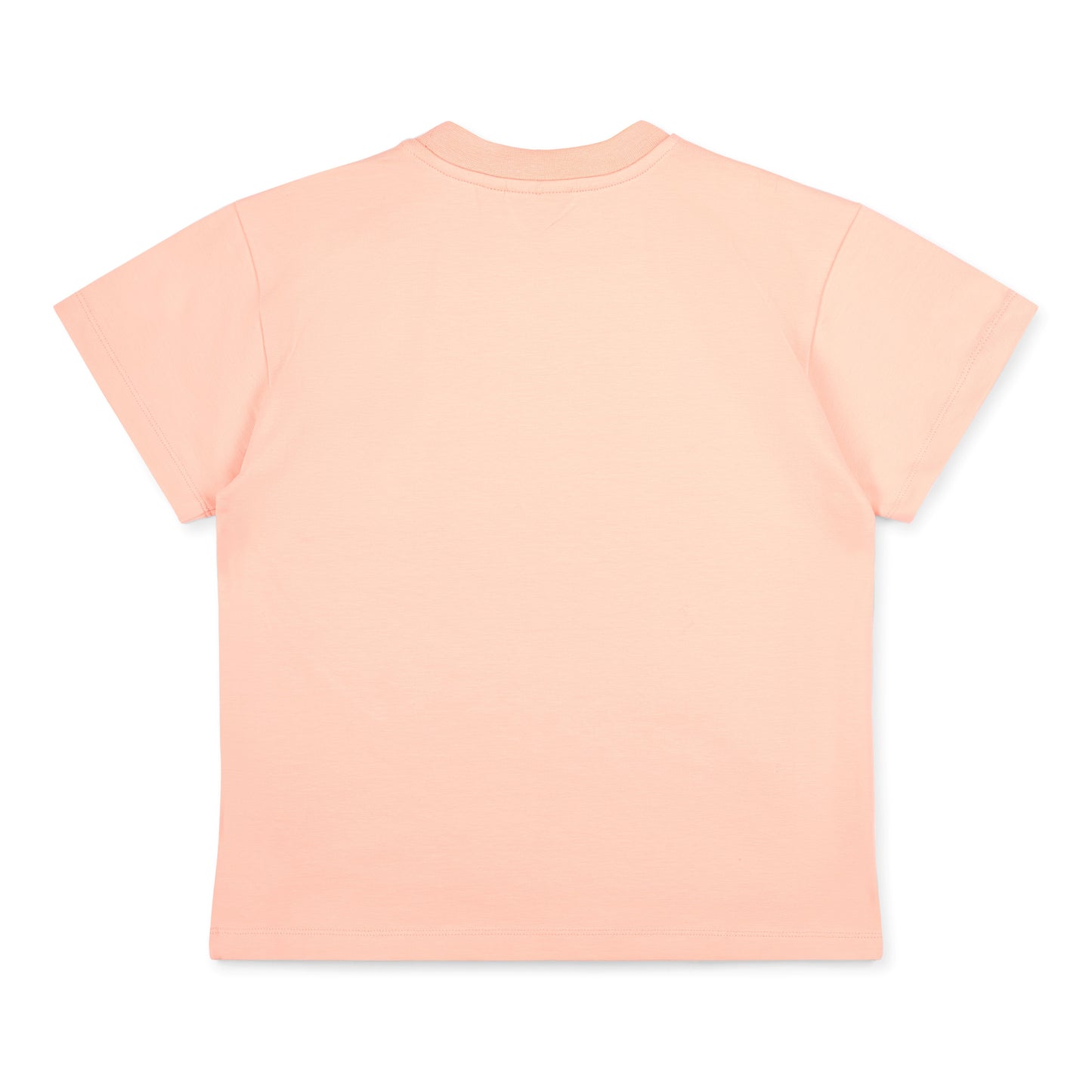 A Dee Saz Peach Initial Print Cycle Short Set