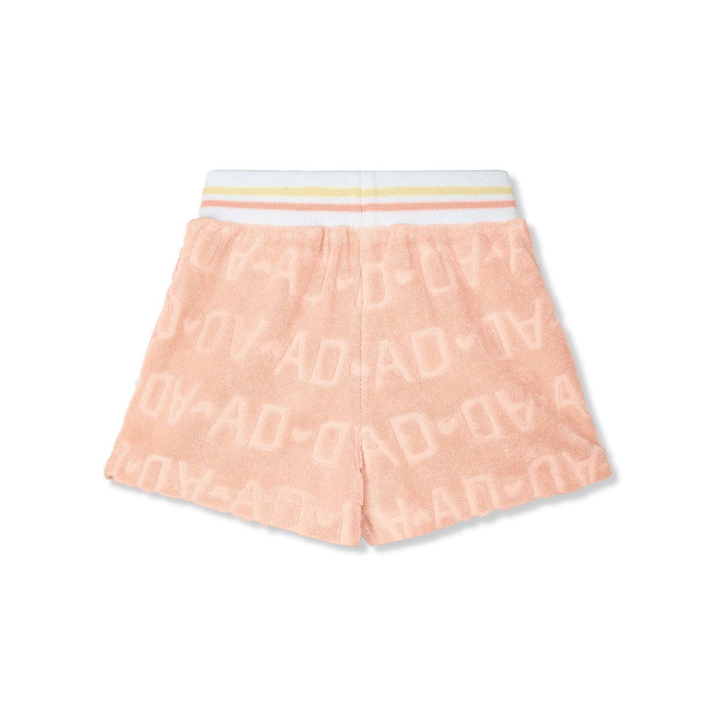 A Dee Romi Peach Terry Short Set