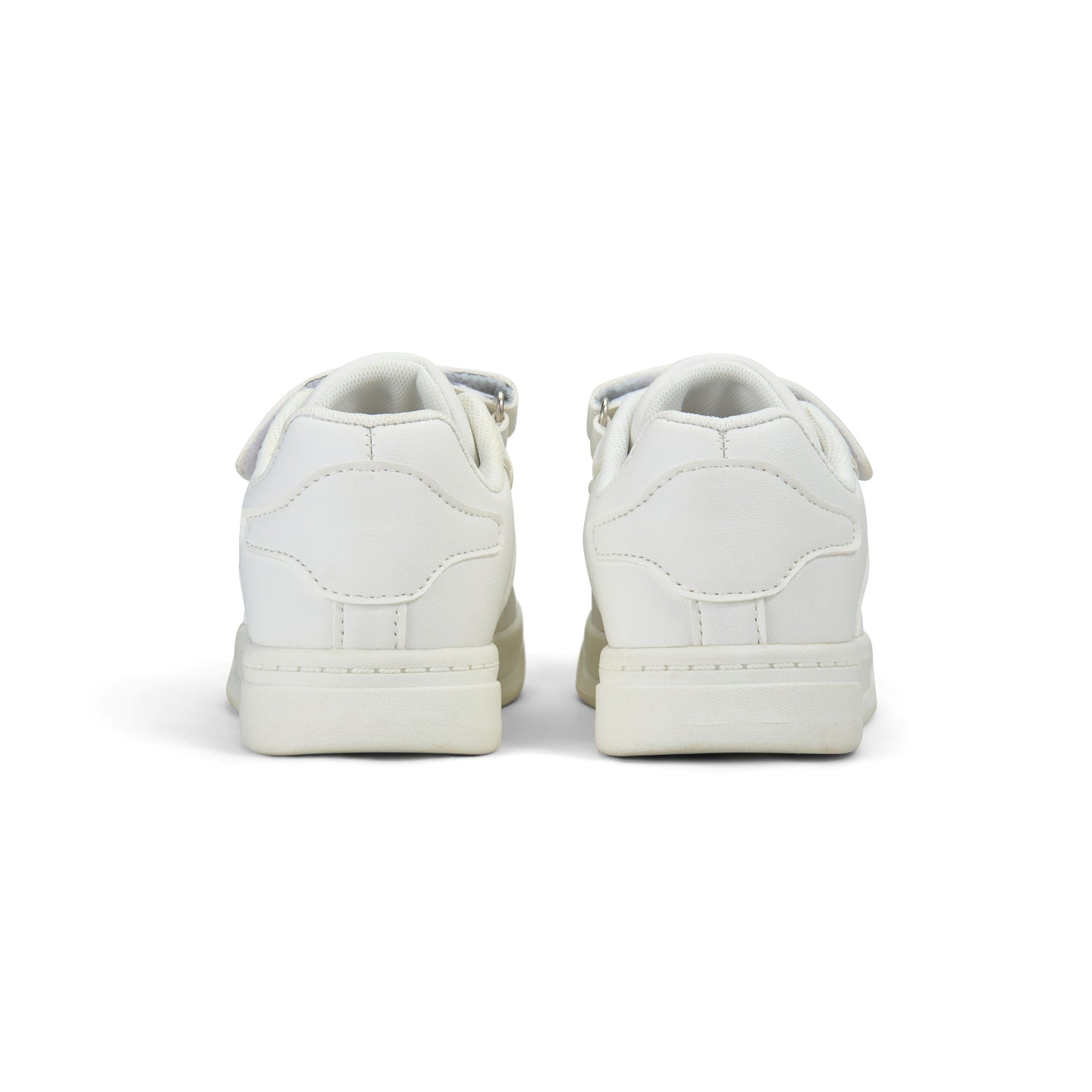 A Dee DNK White Heart Trainers