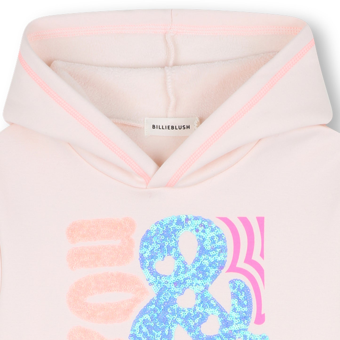 Billieblush Sequin Hoodie Dress