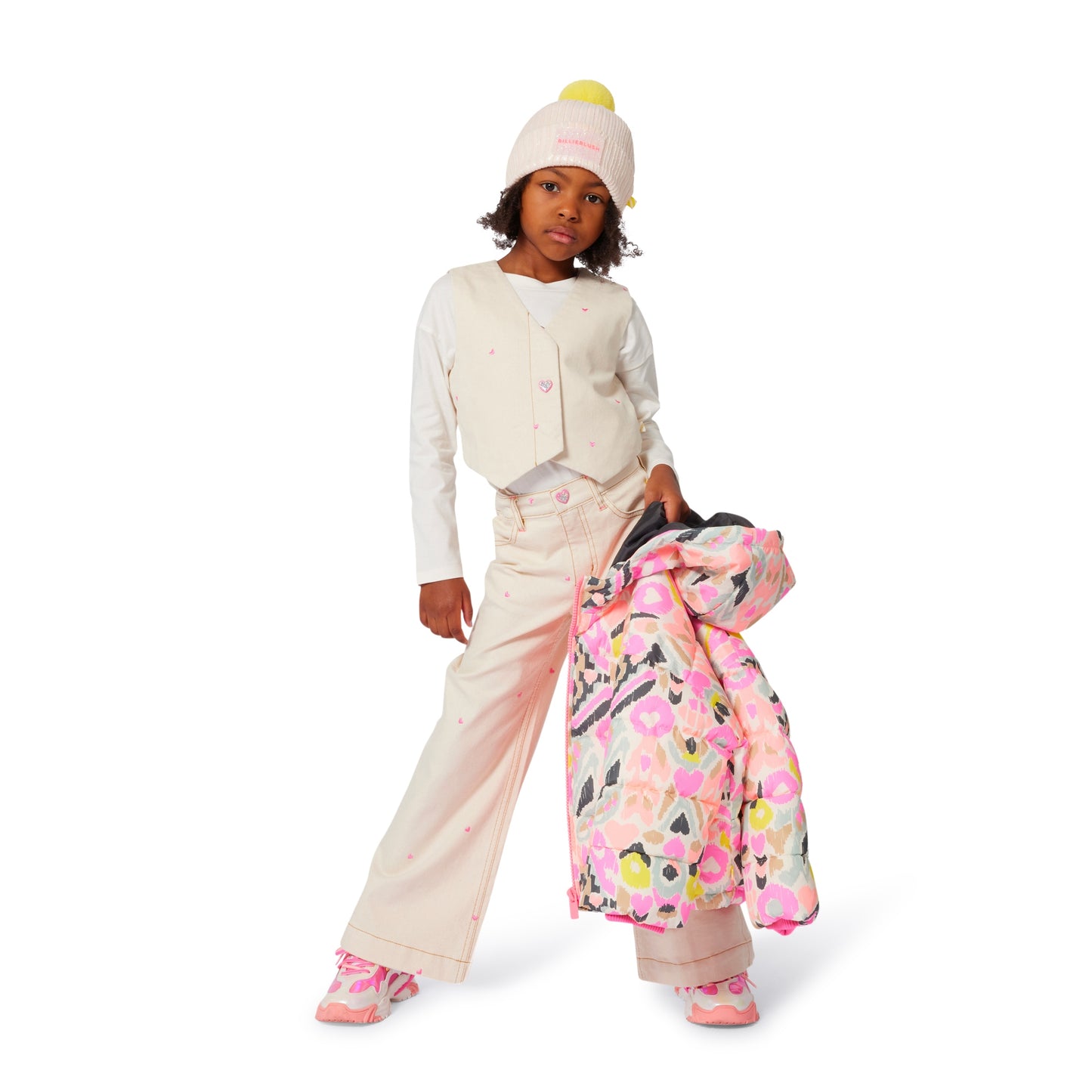 Billieblush Multi Print Coat