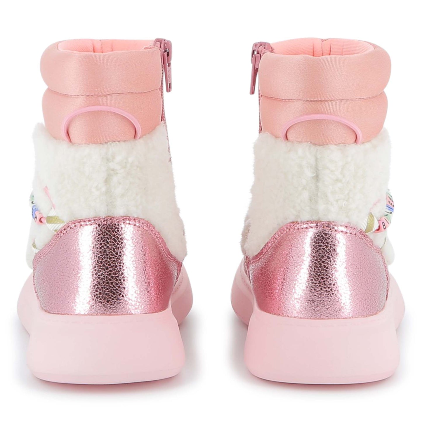 Billieblush Pink Borg Fleece Boots