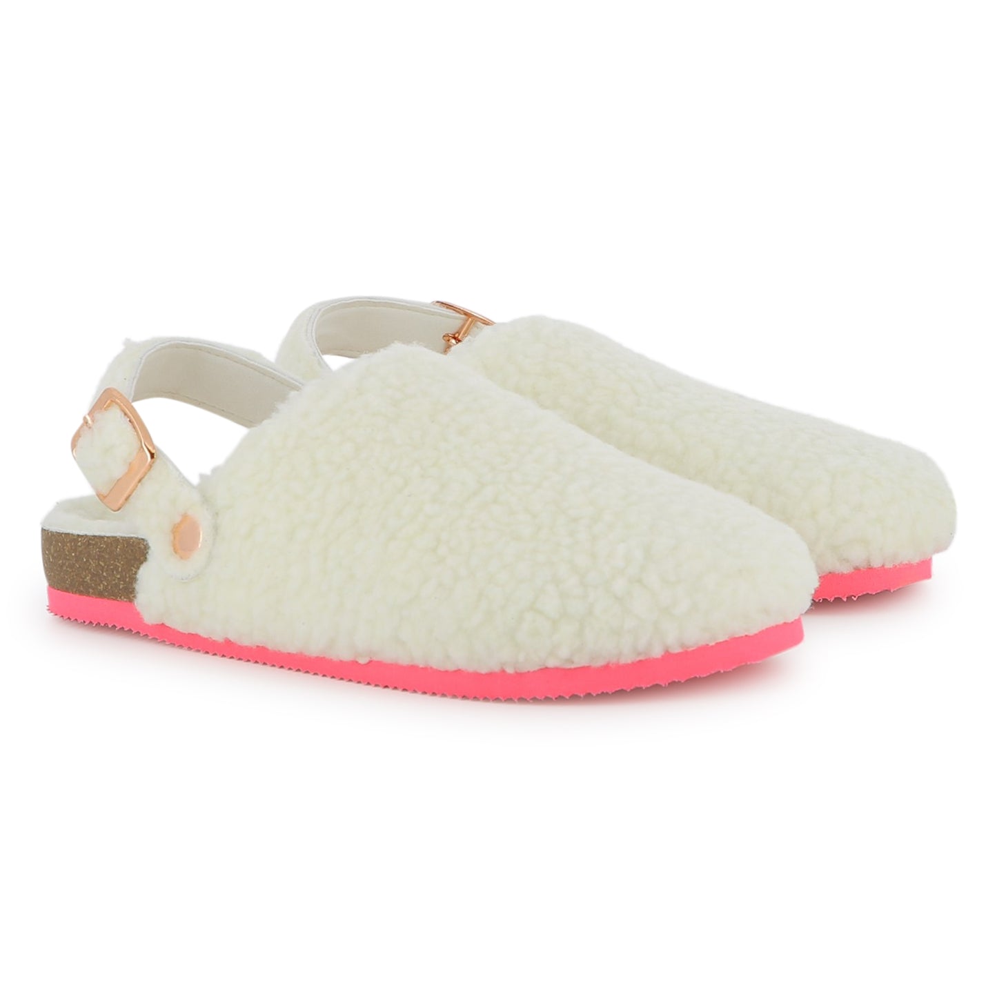 Billieblush Borg Fleece Slippers