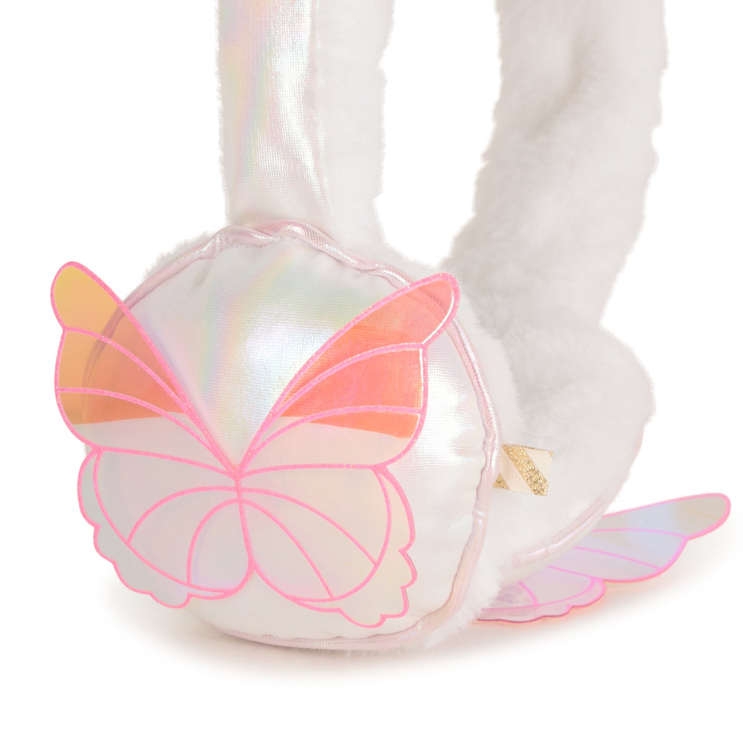 Billieblush White Fluffy Earmuffs