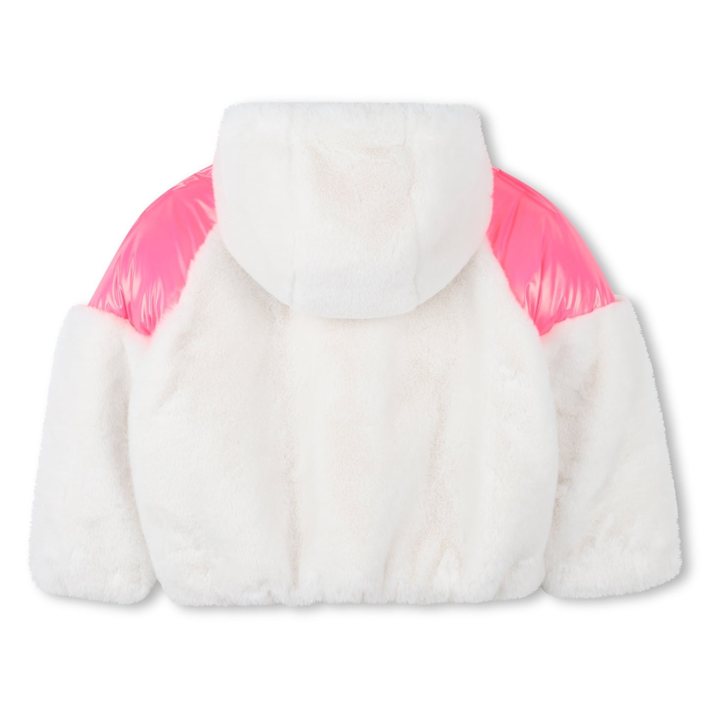 Billieblush White Borg Fleece Jacket