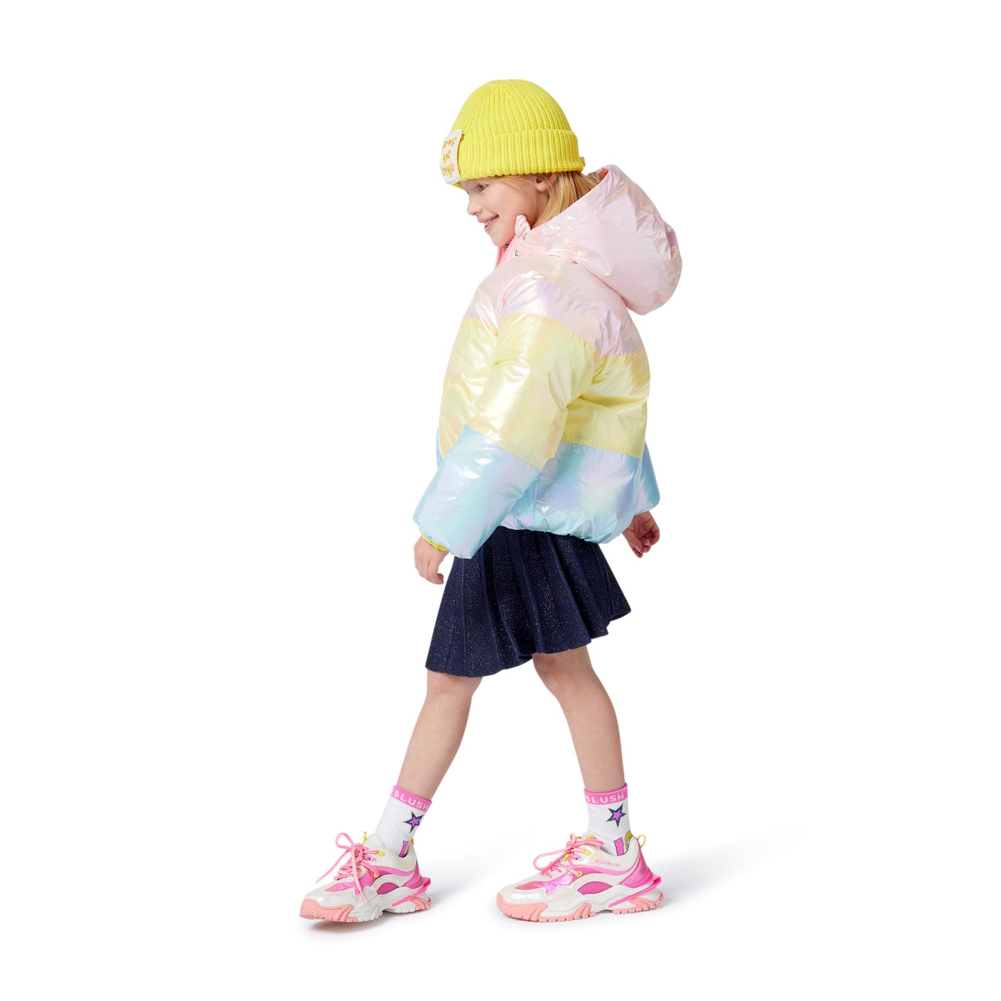 Billieblush Multicolour Shimmer Coat
