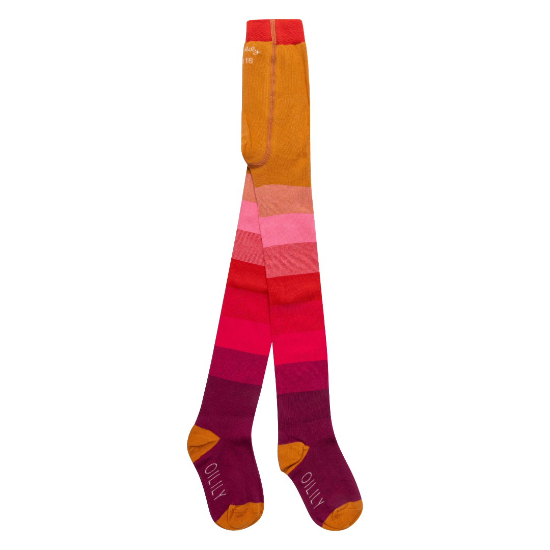 Oilily Malegre Mustard Stripe Tights