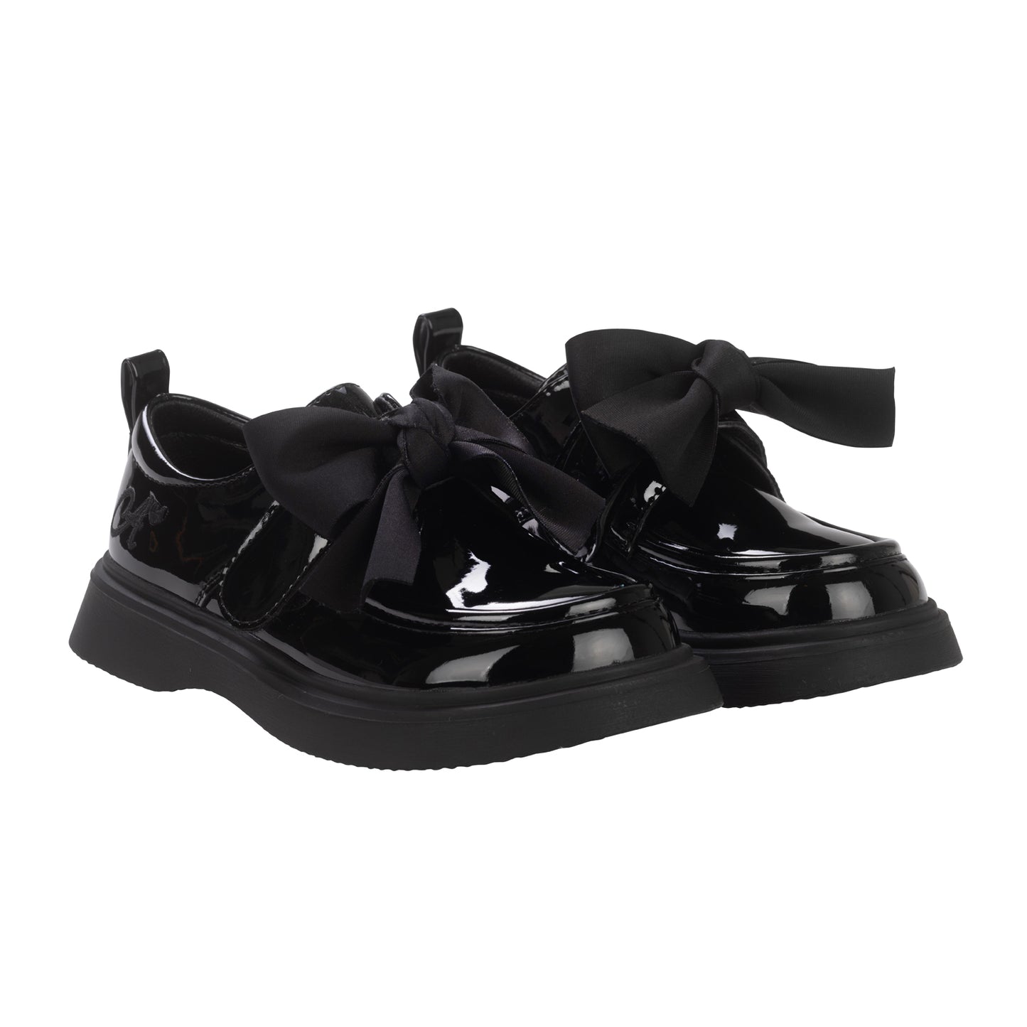 A Dee Mary Bow Black Shoes