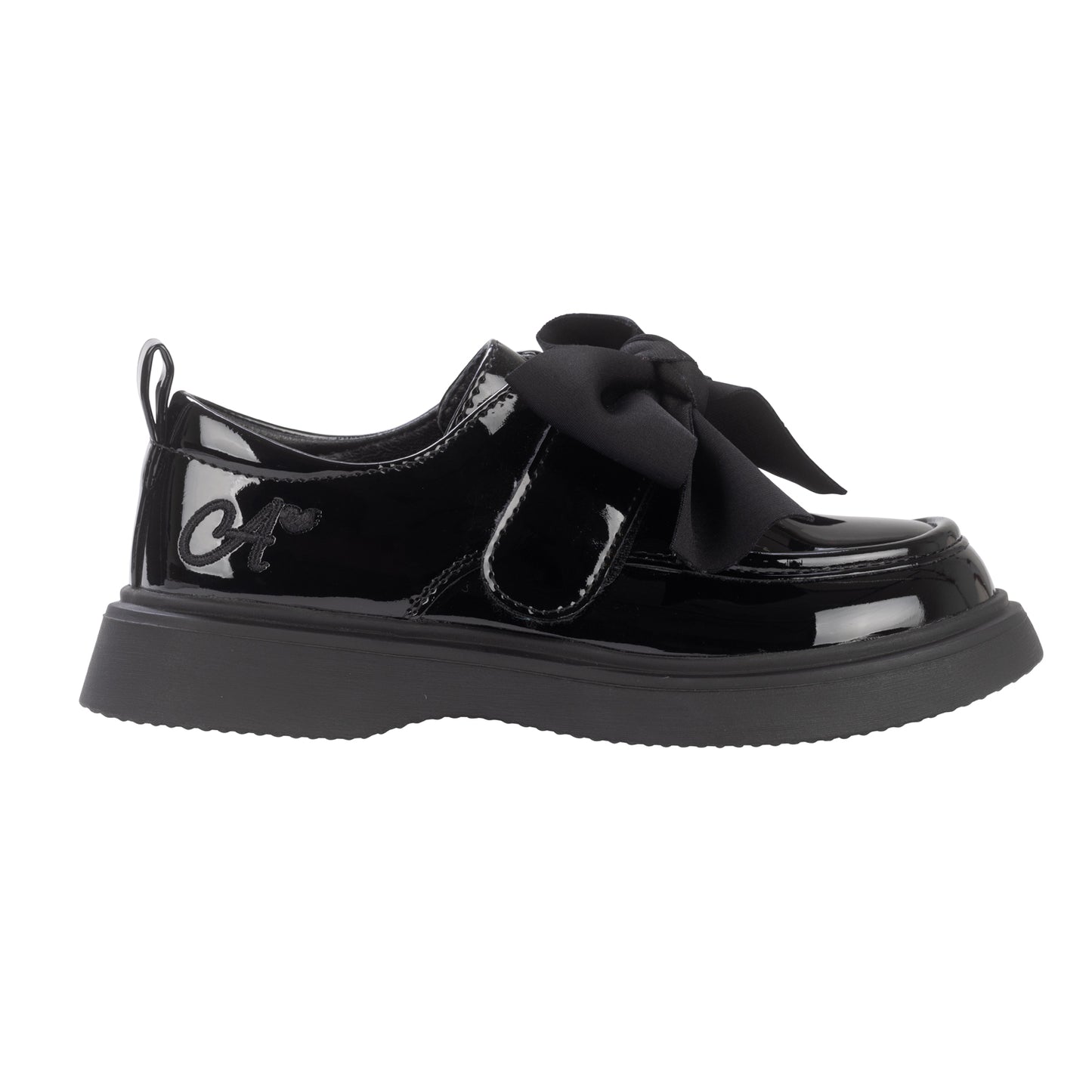 A Dee Mary Bow Black Shoes