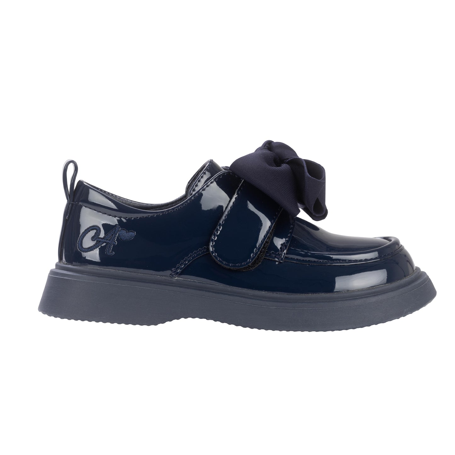 A Dee Mary Bow Navy Shoes