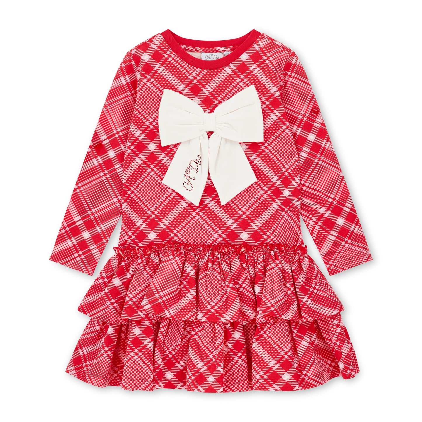 A Dee Liberty Red Check Dress