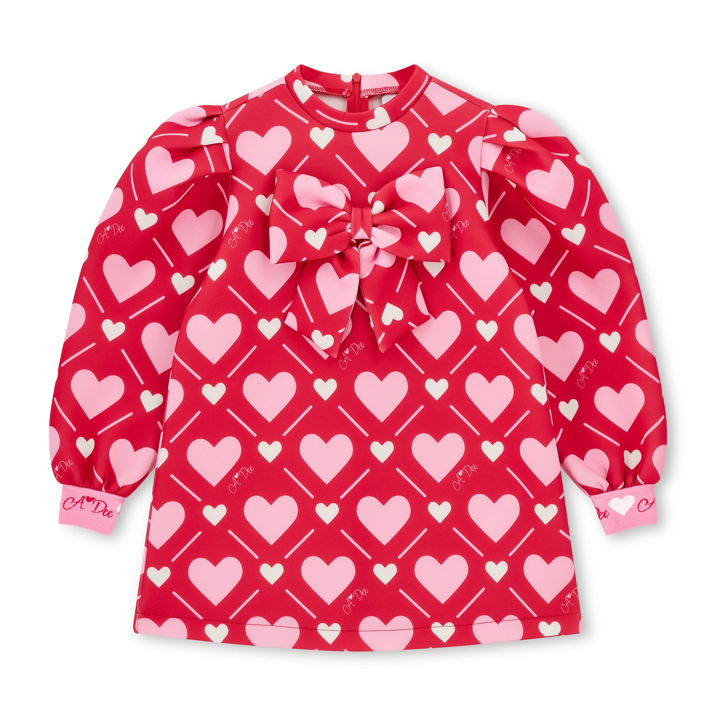 A Dee Libby Red Heart Dress