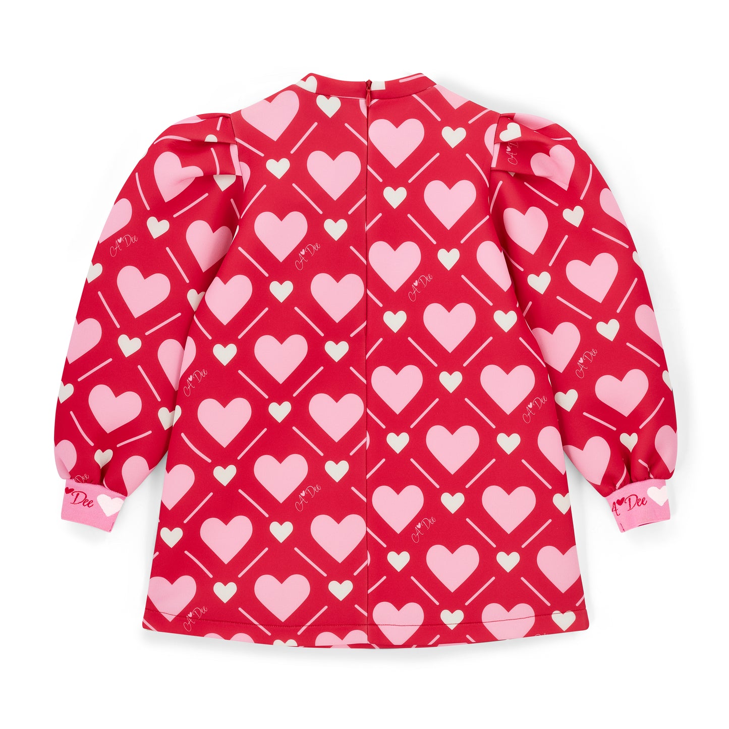 A Dee Libby Red Heart Dress