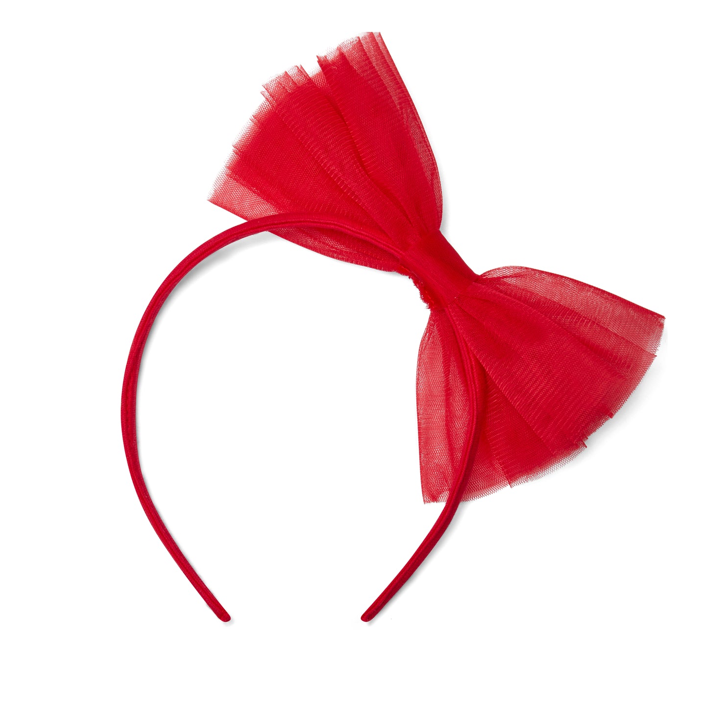 A Dee Lennon Red Tulle Hairband