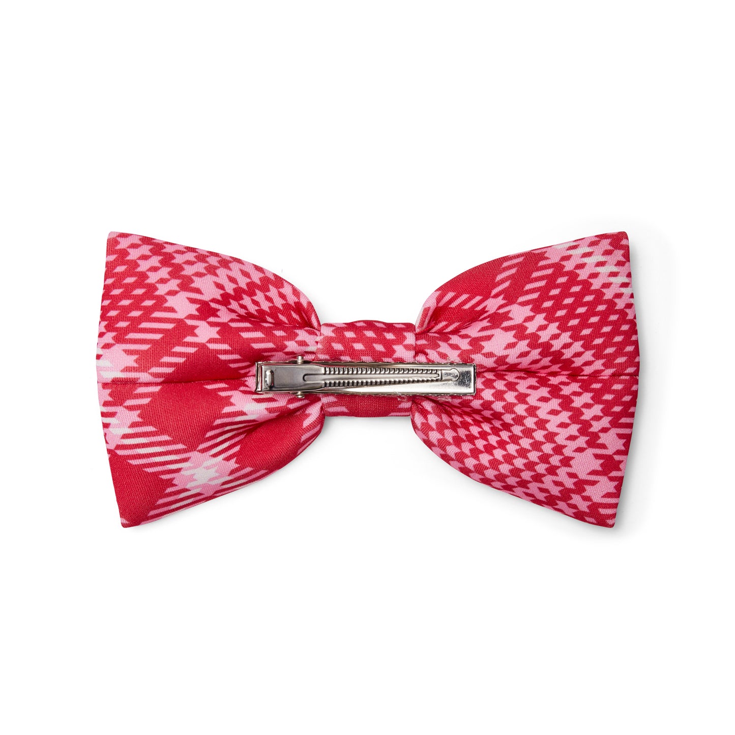 A Dee Leighton Red Check Hair Bow