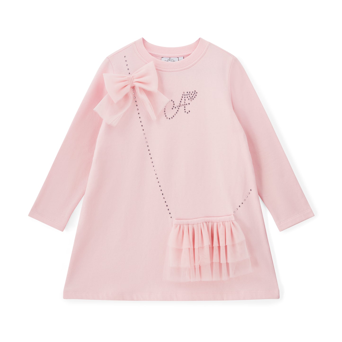 A Dee Miracle Pink Tulle Bag Dress