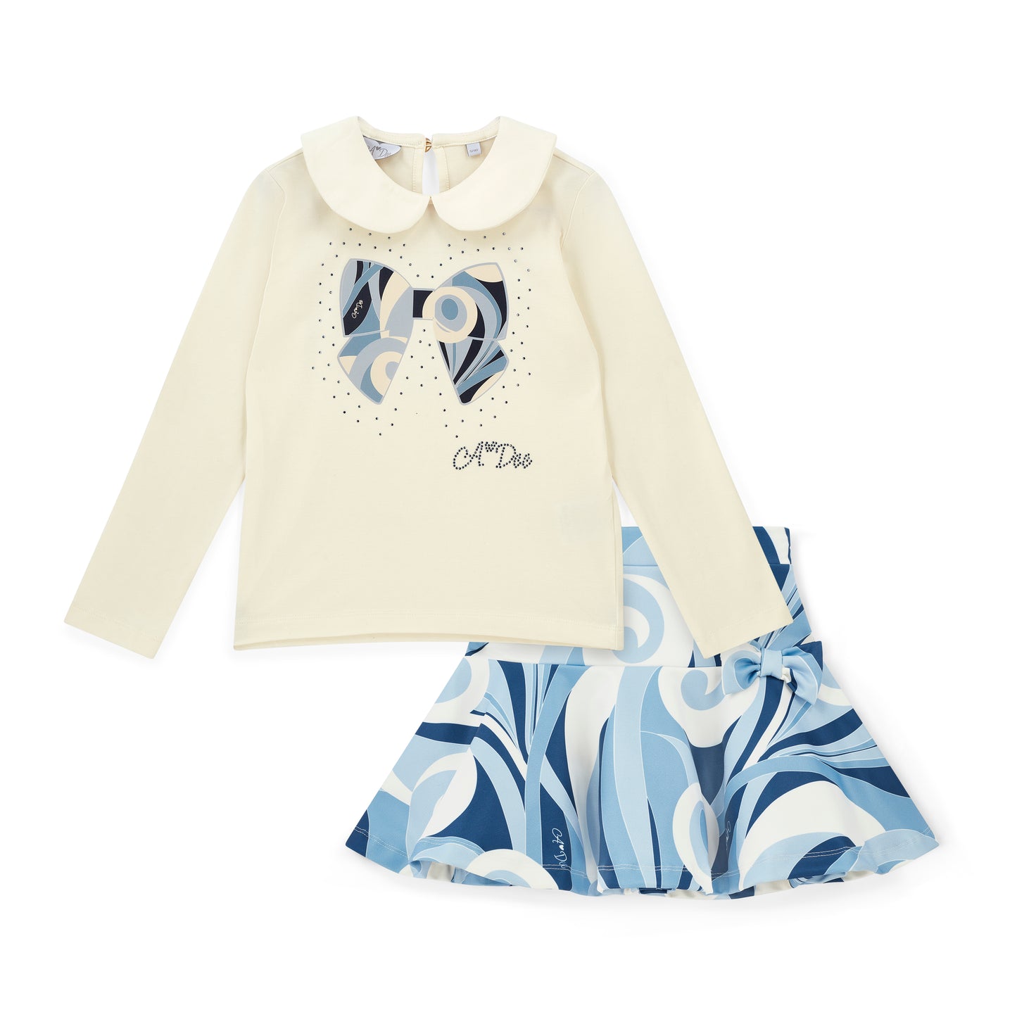 A Dee Nellie Swirl Skirt Set