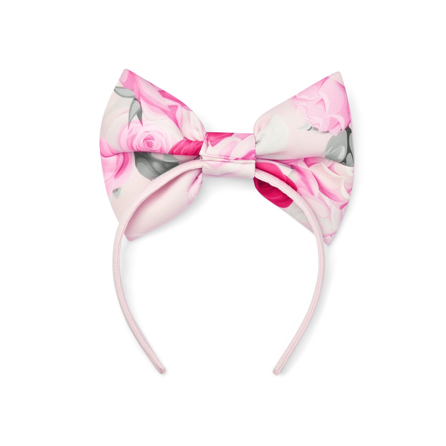 A Dee Allie Pink Rose Print Hairband